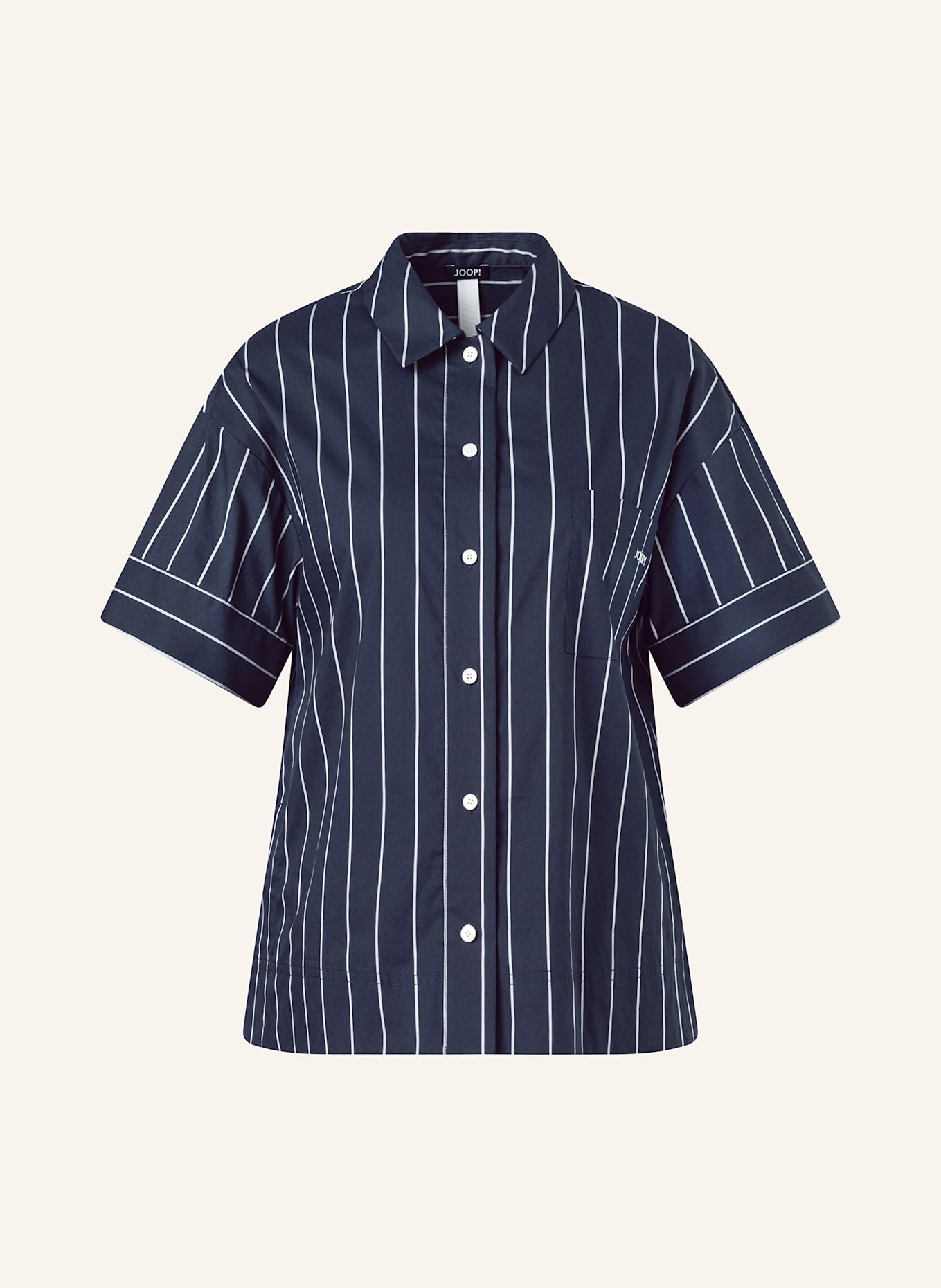 JOOP! Hemdbluse BEATRICE: DUNKELBLAU/ HELLBLAU