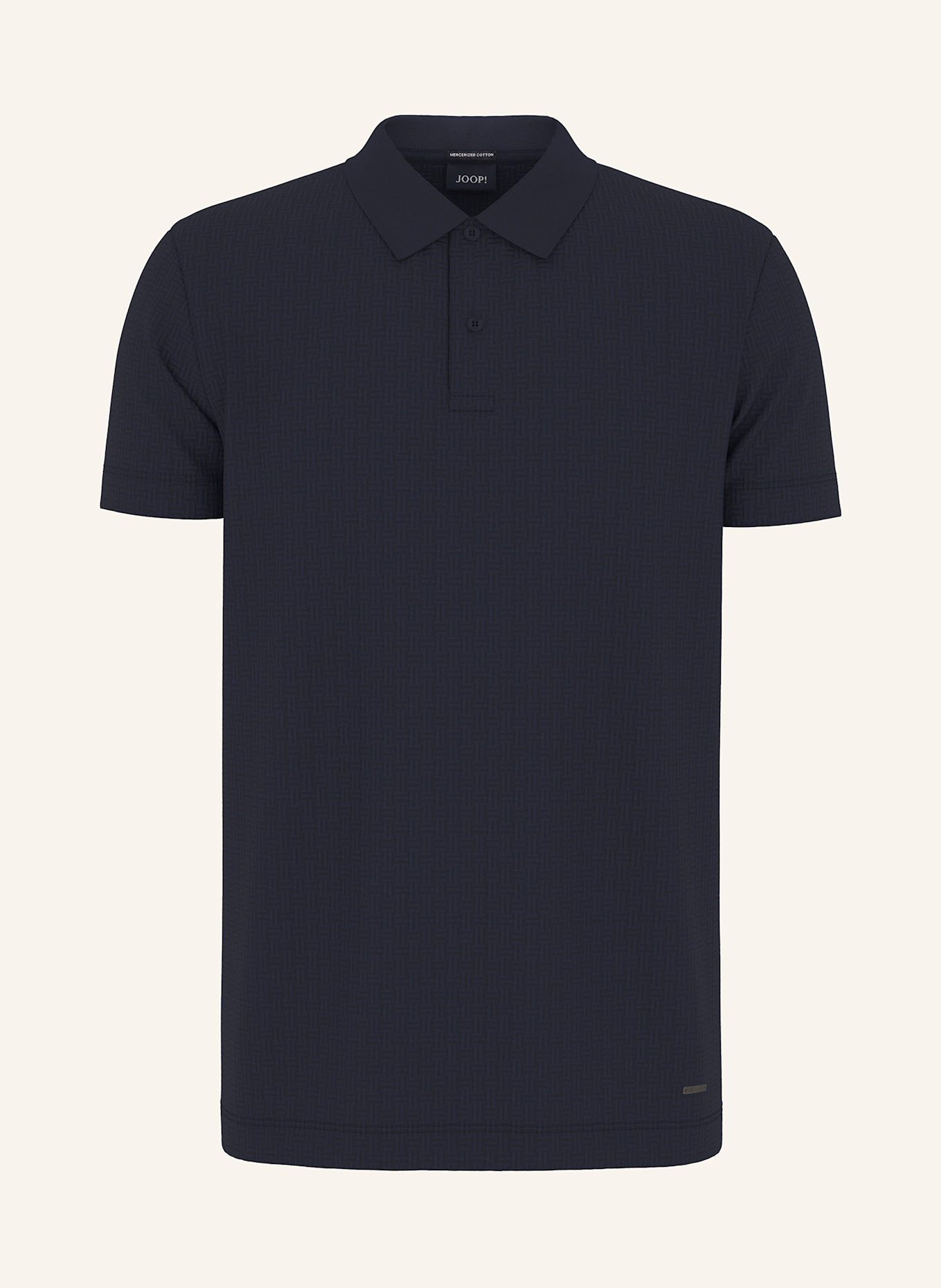 JOOP! Strick-Poloshirt BRADLEY: DUNKELBLAU