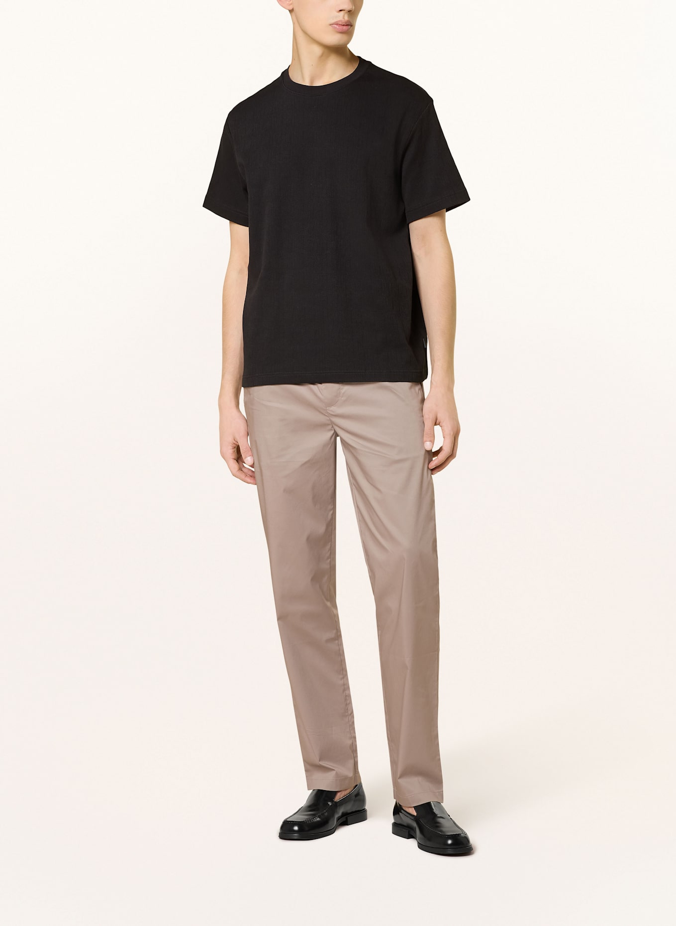 Calvin Klein Kalhoty v joggingovém stylu Slim Fit: ČERNOŠEDÁ