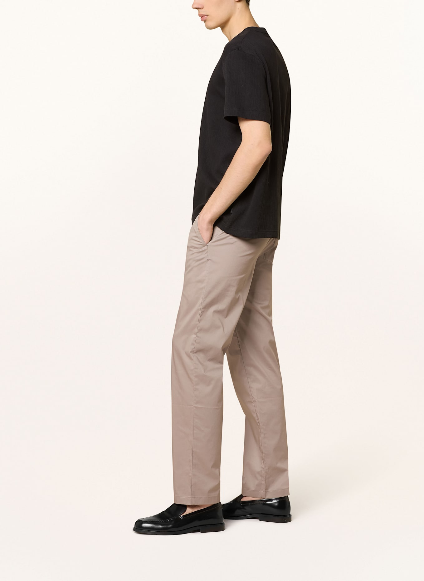 Calvin Klein Kalhoty v joggingovém stylu Slim Fit: ČERNOŠEDÁ