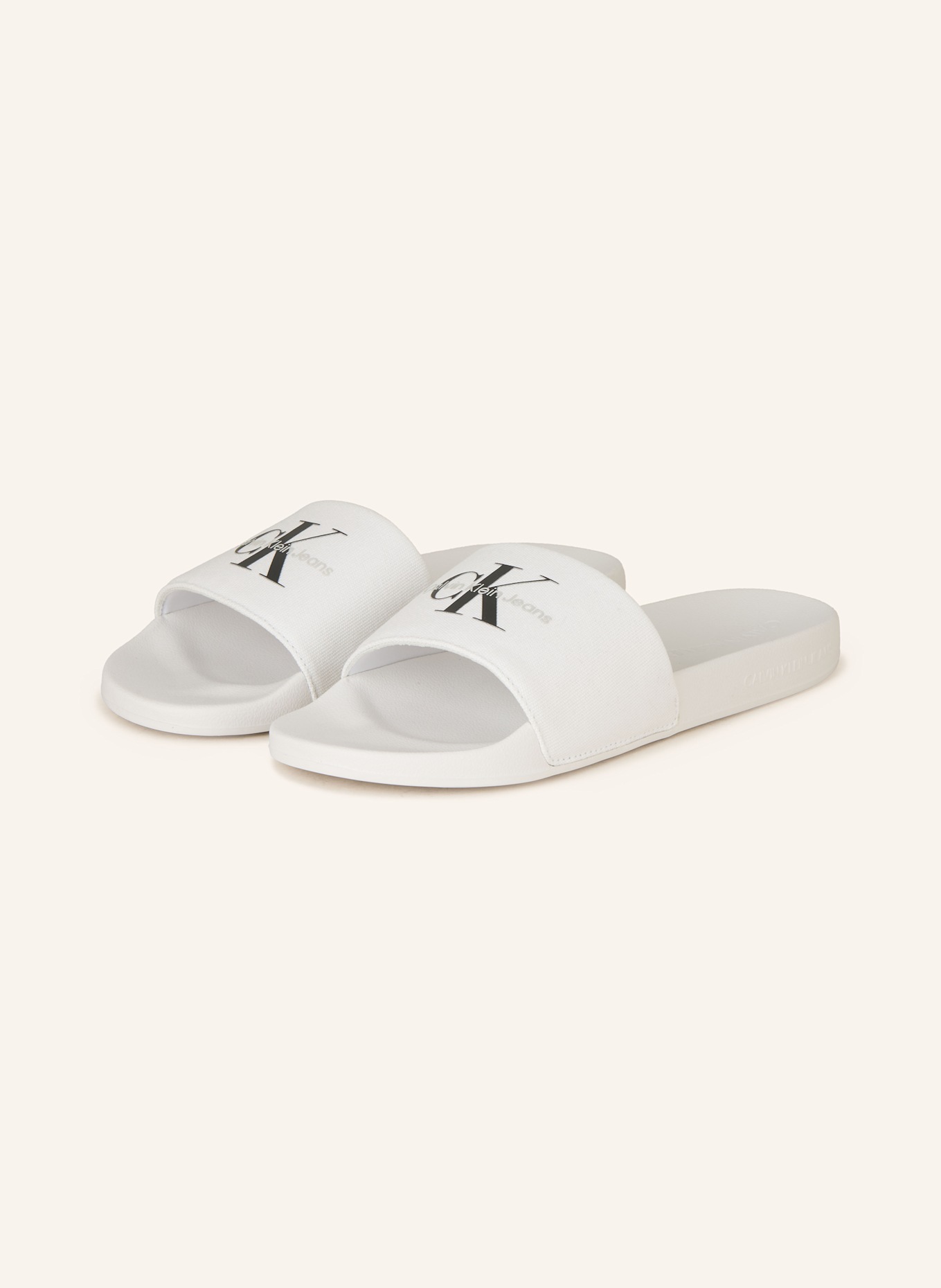 Calvin Klein Klapki: BIAŁY