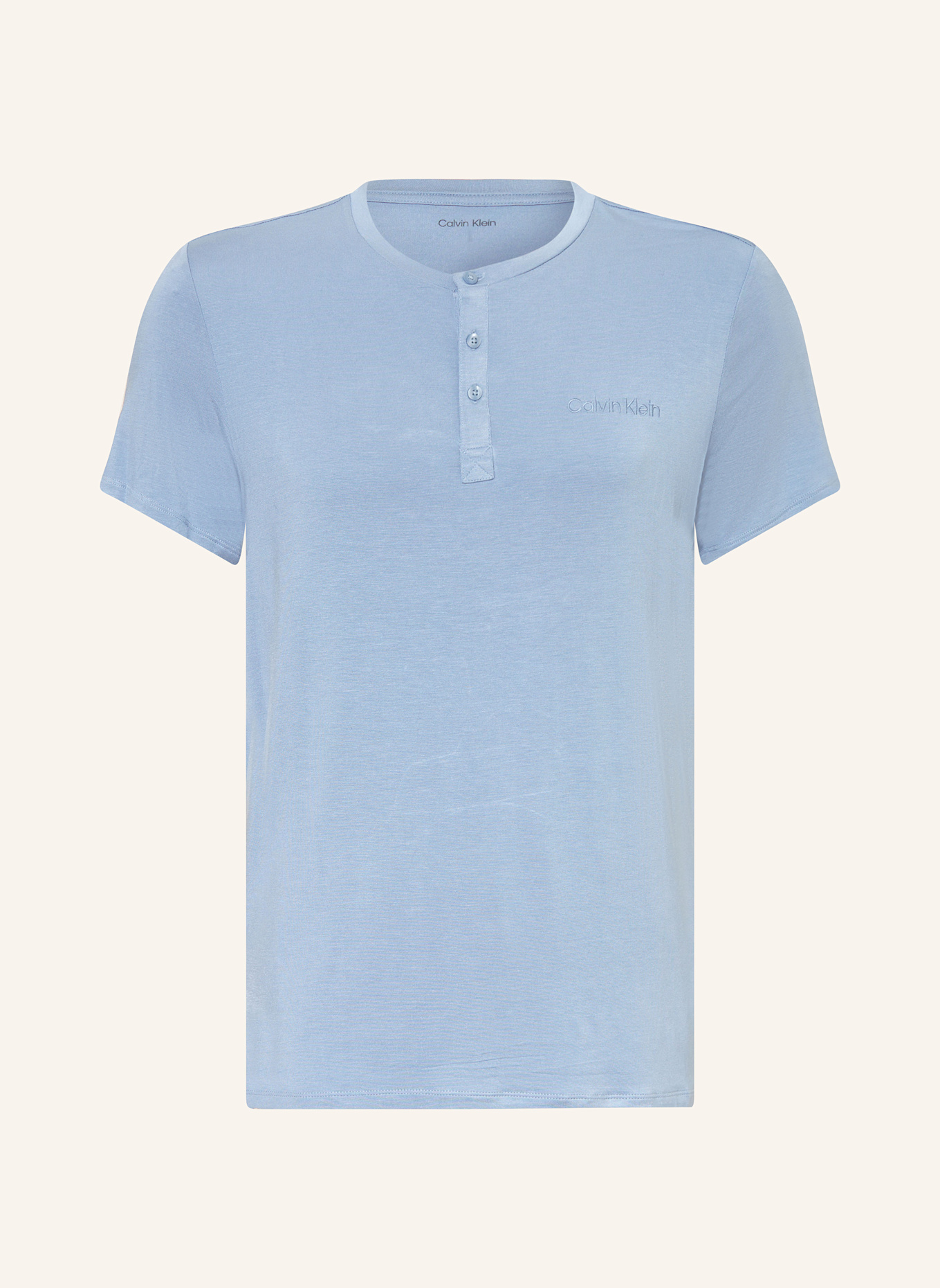 Calvin Klein Schlafshirt ULTRA SOFT MODAL: HELLBLAU