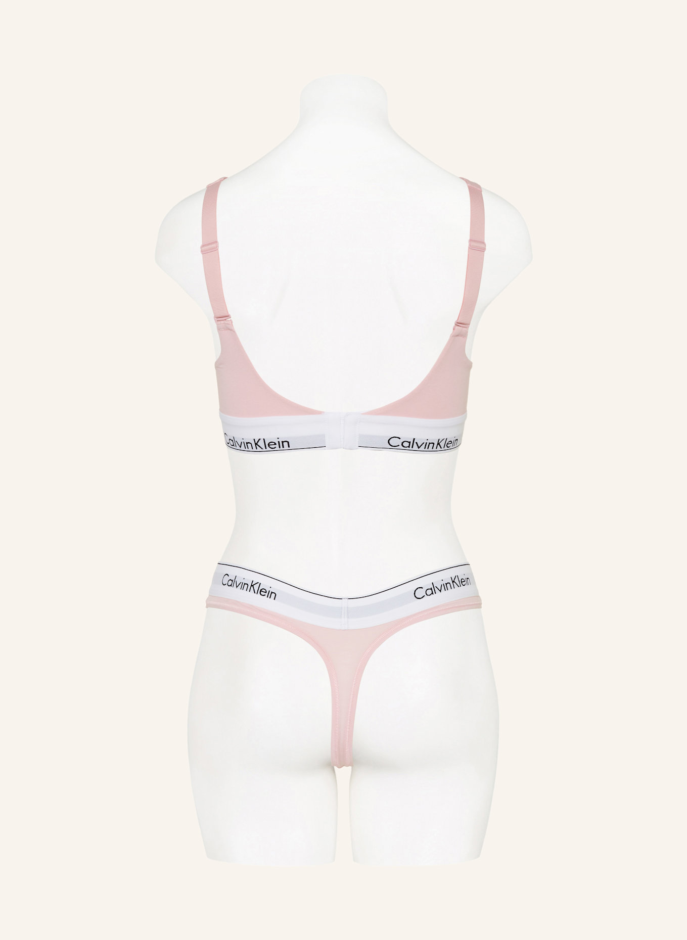 Calvin Klein String MODERN COTTON: ROSA