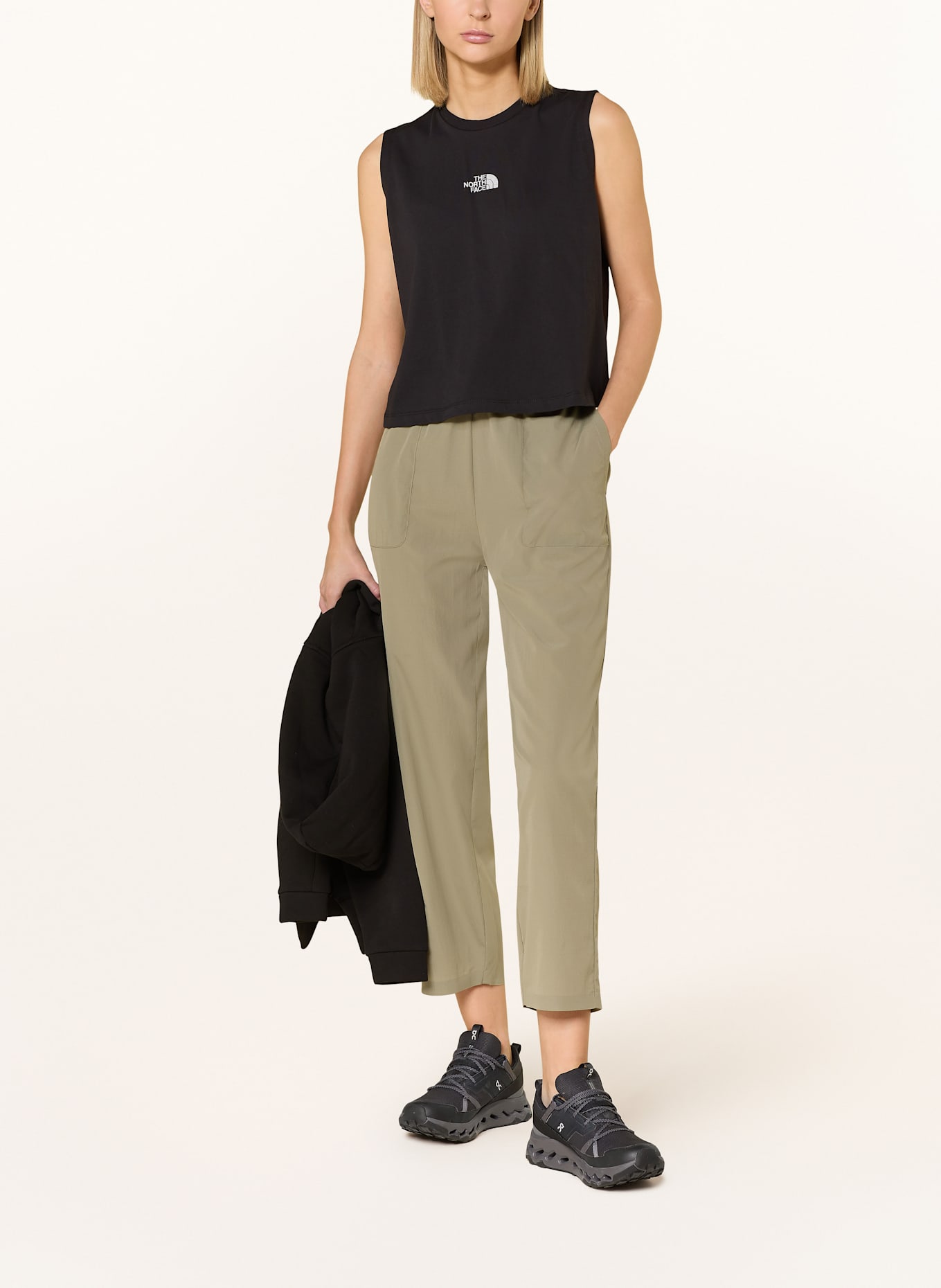 THE NORTH FACE Tanktop NEVER STOP: SCHWARZ