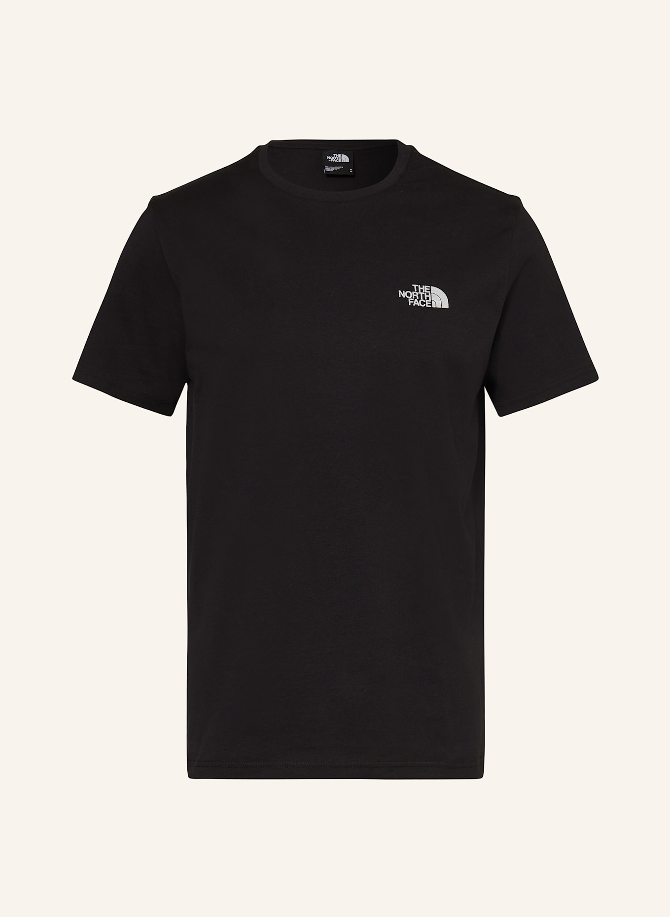 THE NORTH FACE T-shirt: BLACK