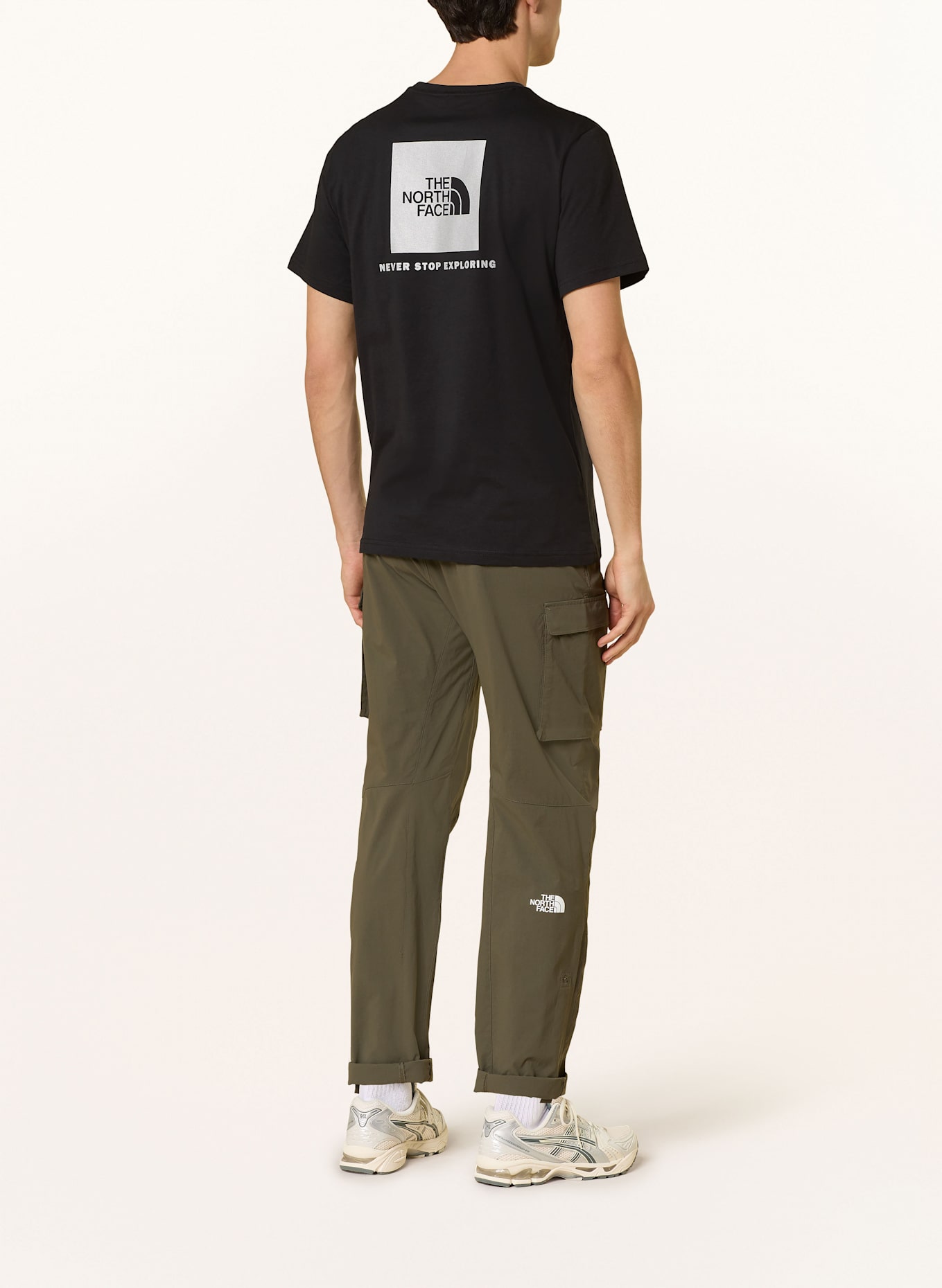 THE NORTH FACE T-shirt: BLACK