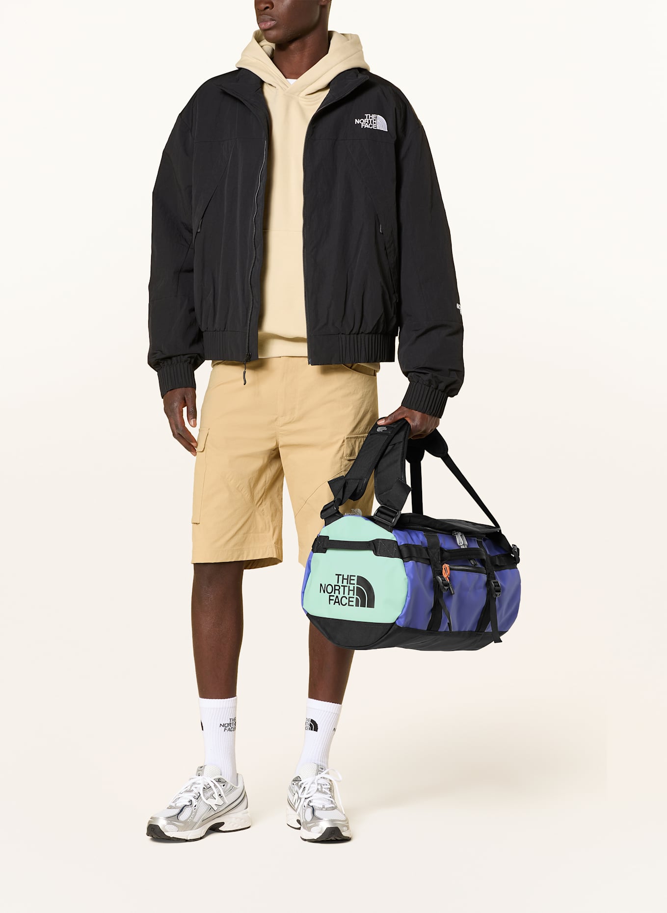 THE NORTH FACE Reisetasche BASE CAMP XS: MINT/ LILA/ ORANGE