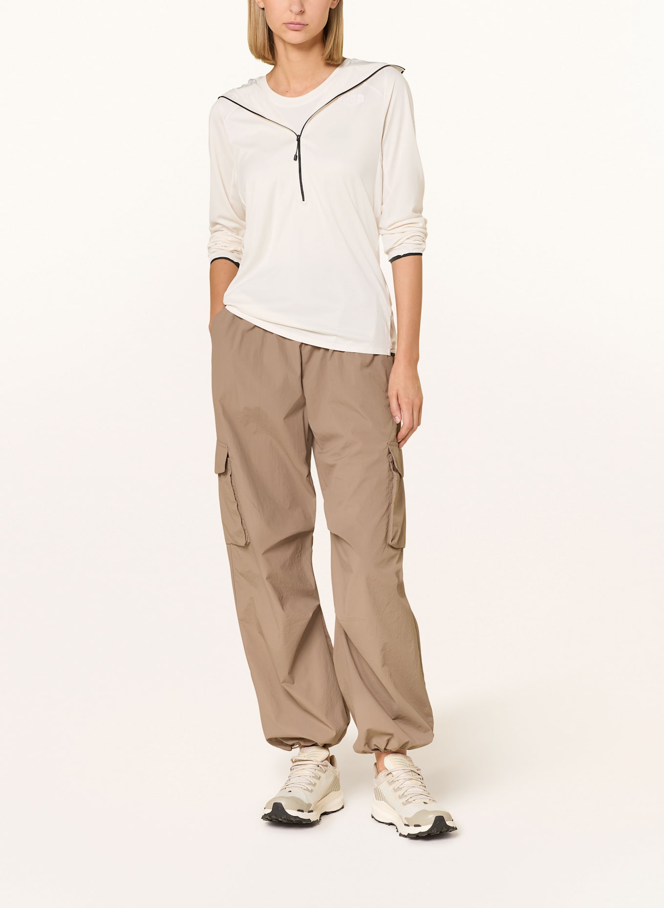 THE NORTH FACE Longsleeve SUMMER DIRECT SUN, Farbe: CREME (Bild 2)