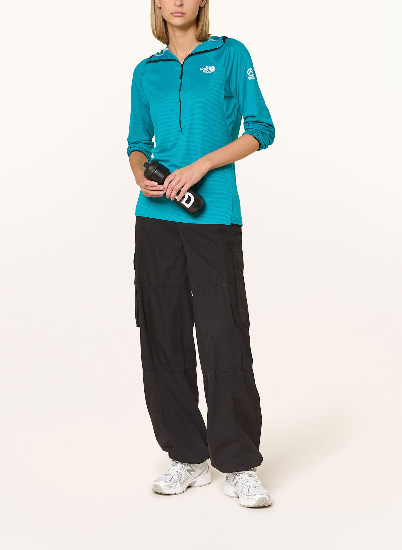 THE NORTH FACE Longsleeve SUMMER DIRECT SUN: TÜRKIS