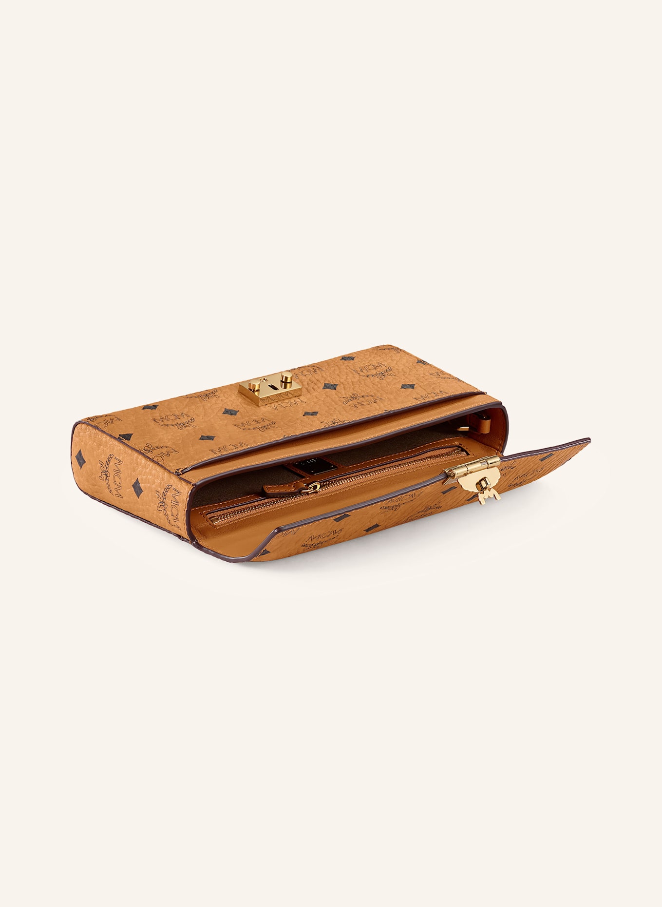 MCM Umhängetasche TRACY MEDIUM: COGNAC