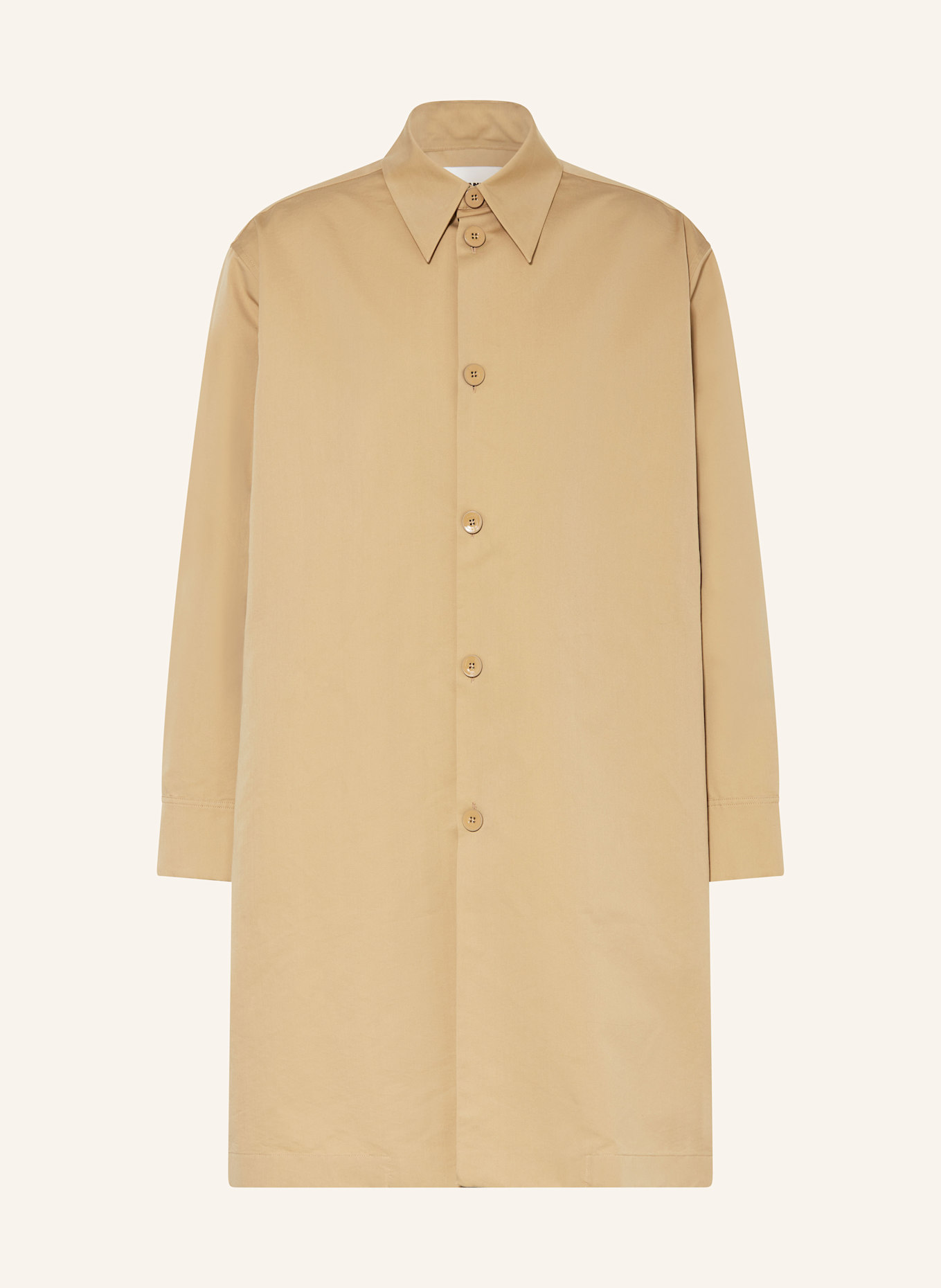 JIL SANDER Mantel: CAMEL