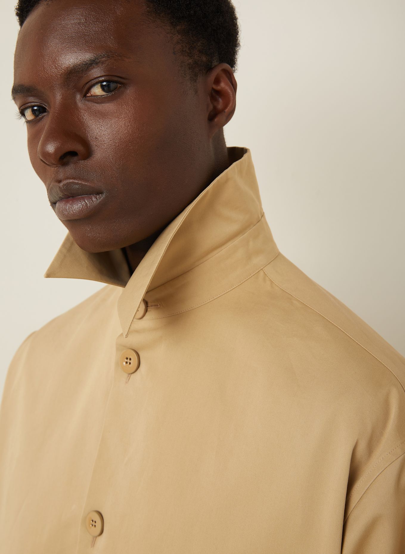 JIL SANDER Mantel: CAMEL