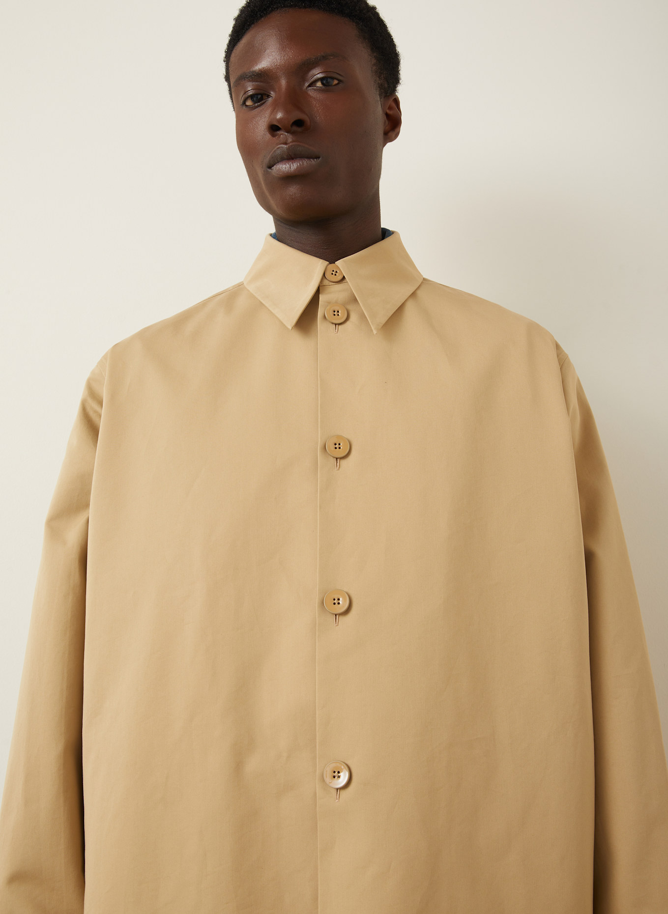 JIL SANDER Mantel: CAMEL