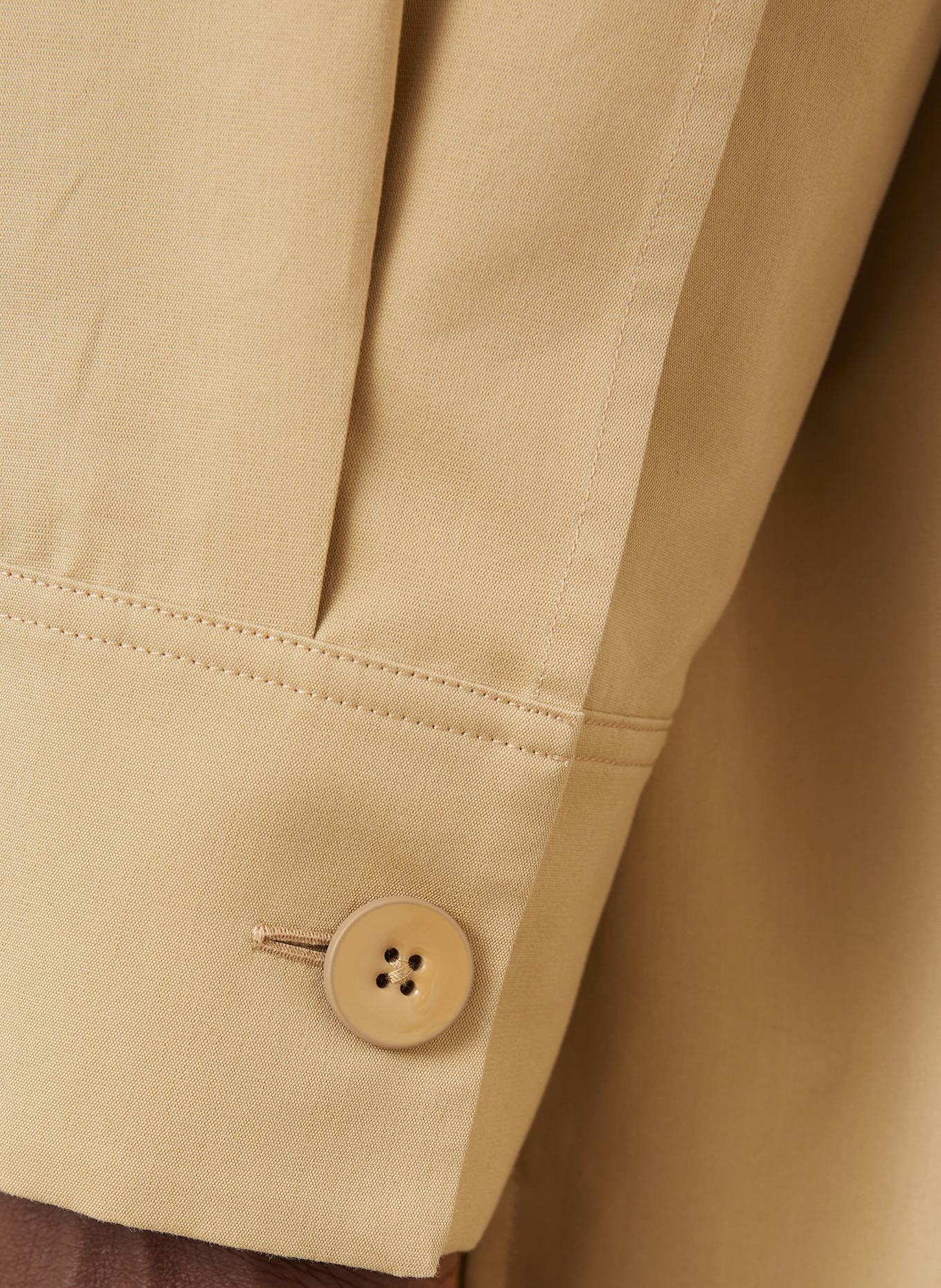 JIL SANDER Mantel: CAMEL