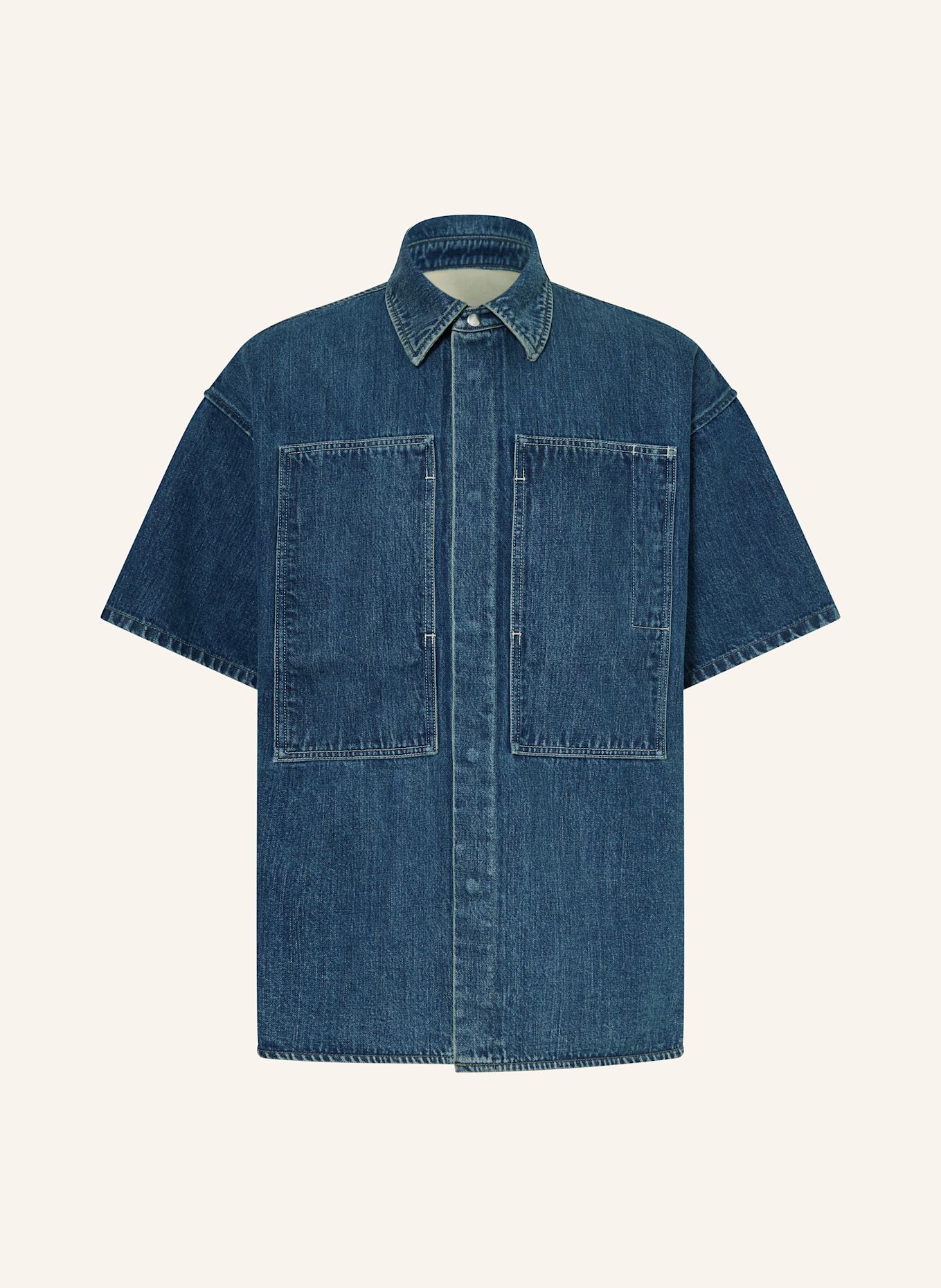 JIL SANDER Jeans-Overjacket: BLAU