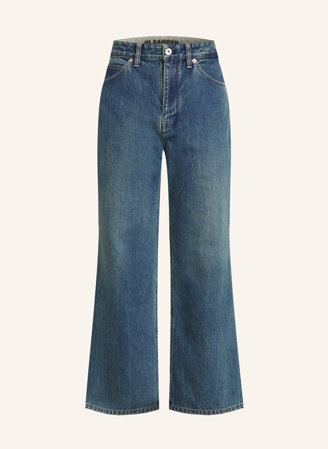 JIL SANDER 7/8-Jeans: 420 NAVY BLUE