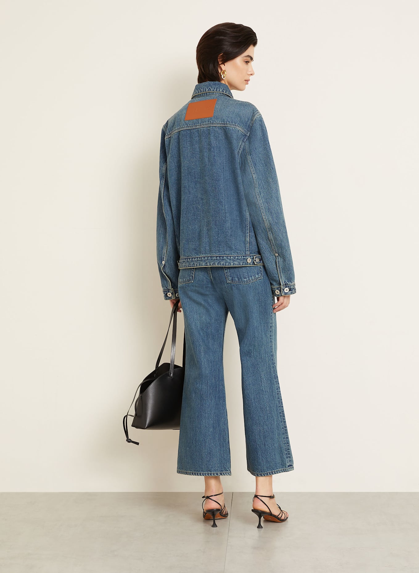 JIL SANDER 7/8-Jeans: 420 NAVY BLUE