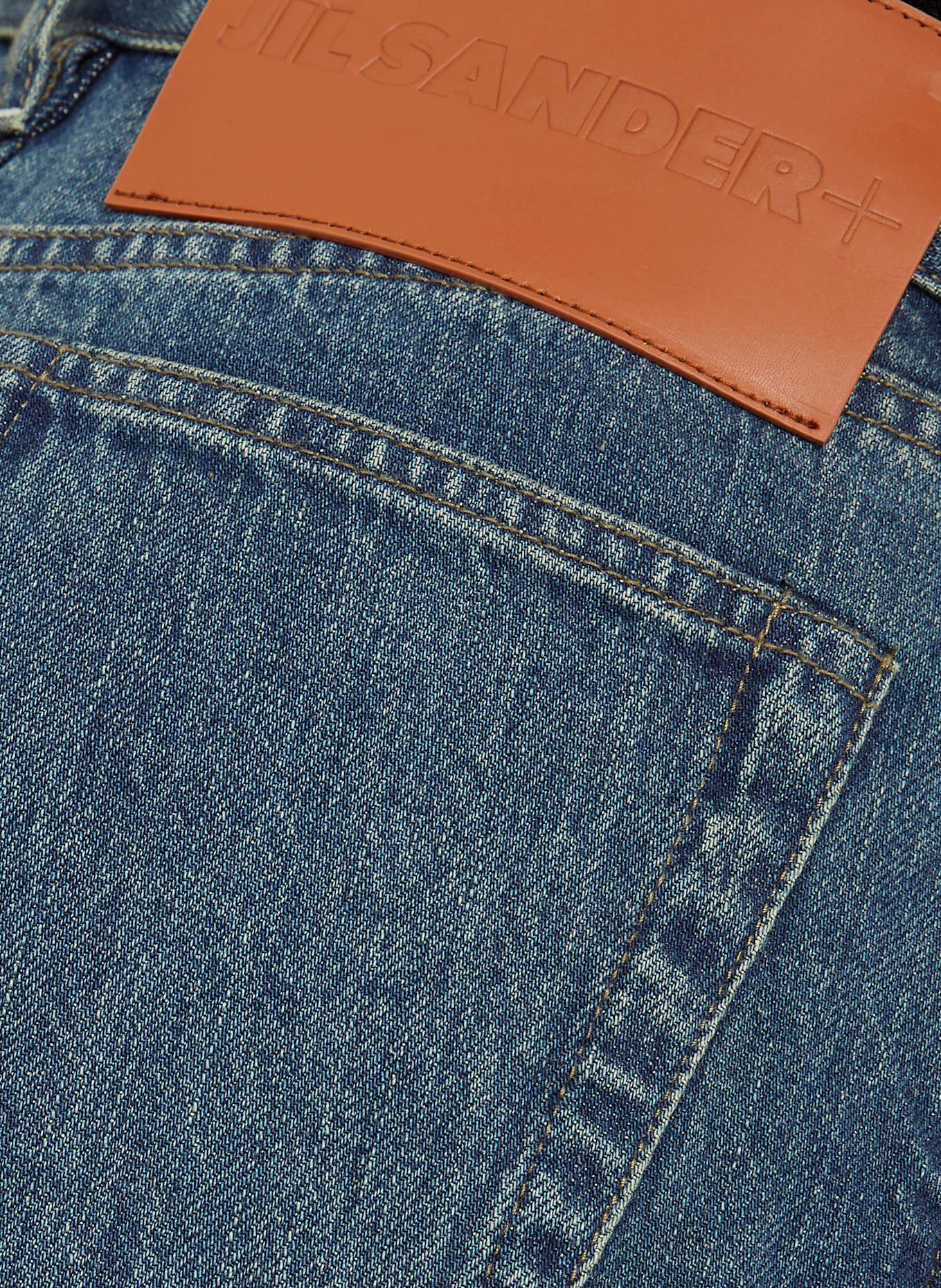 JIL SANDER 7/8-Jeans: 420 NAVY BLUE