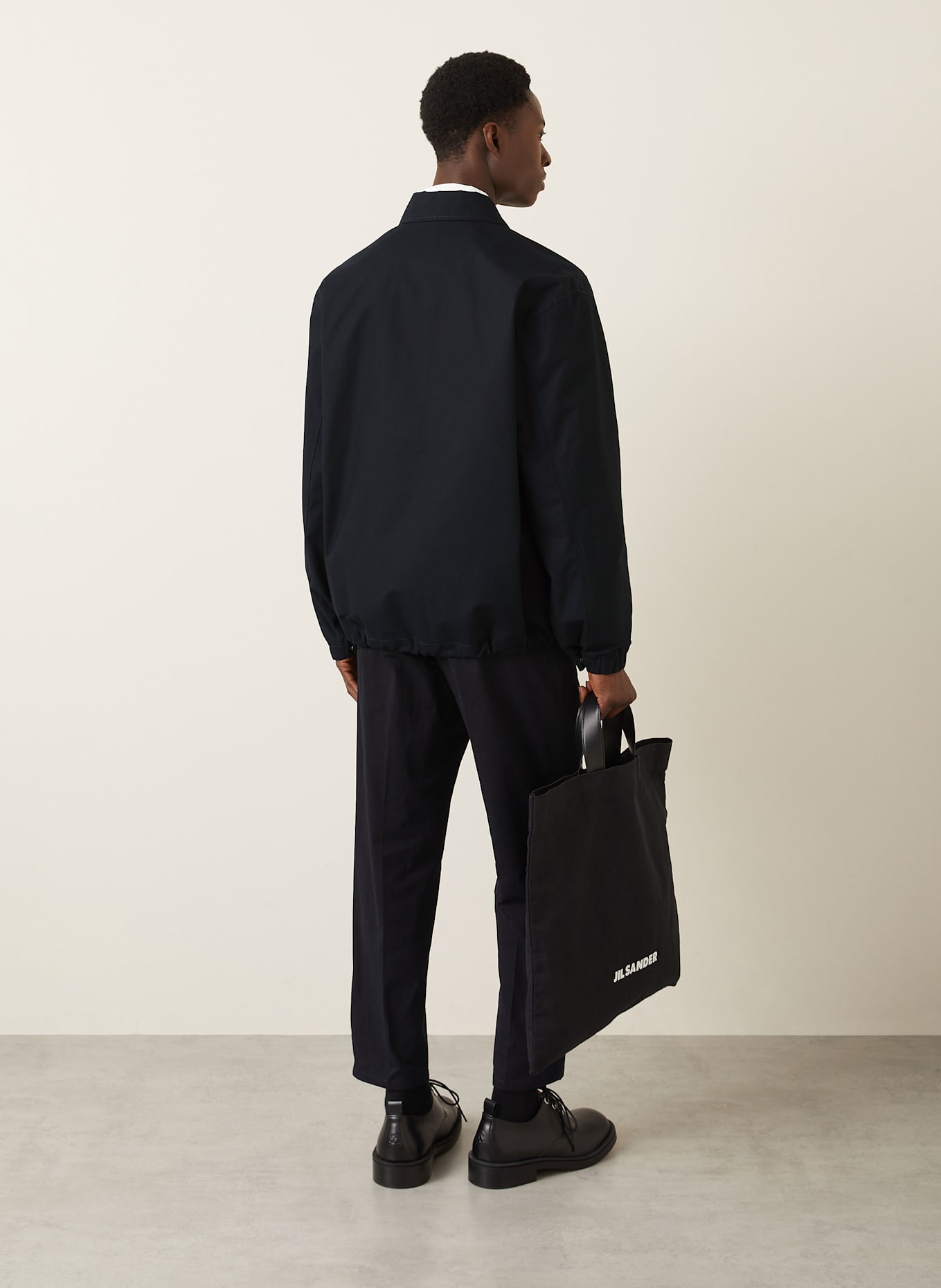 JIL SANDER Jacke: DUNKELBLAU