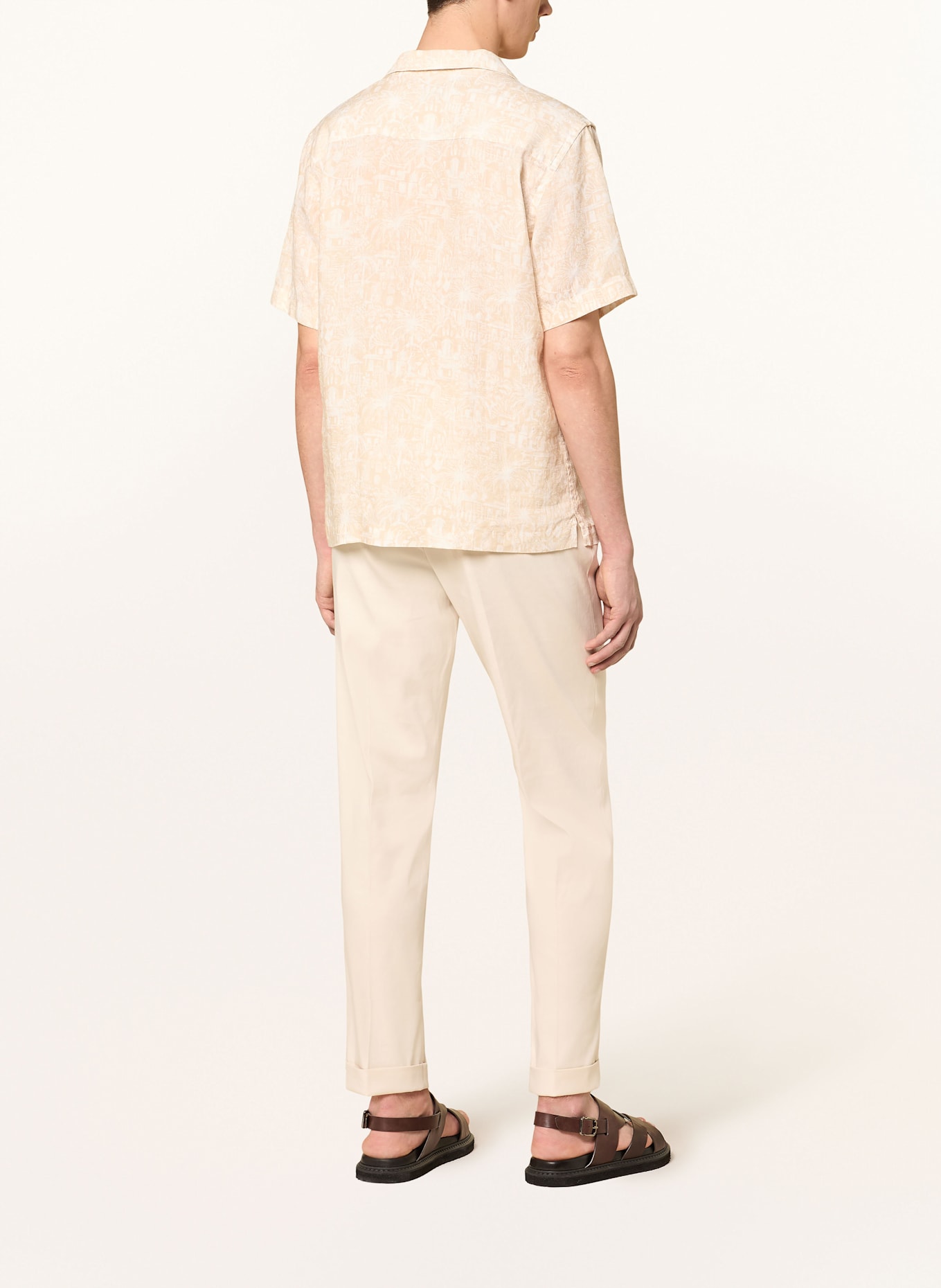 ETON Resorthemd Medium Fit aus Leinen: ECRU