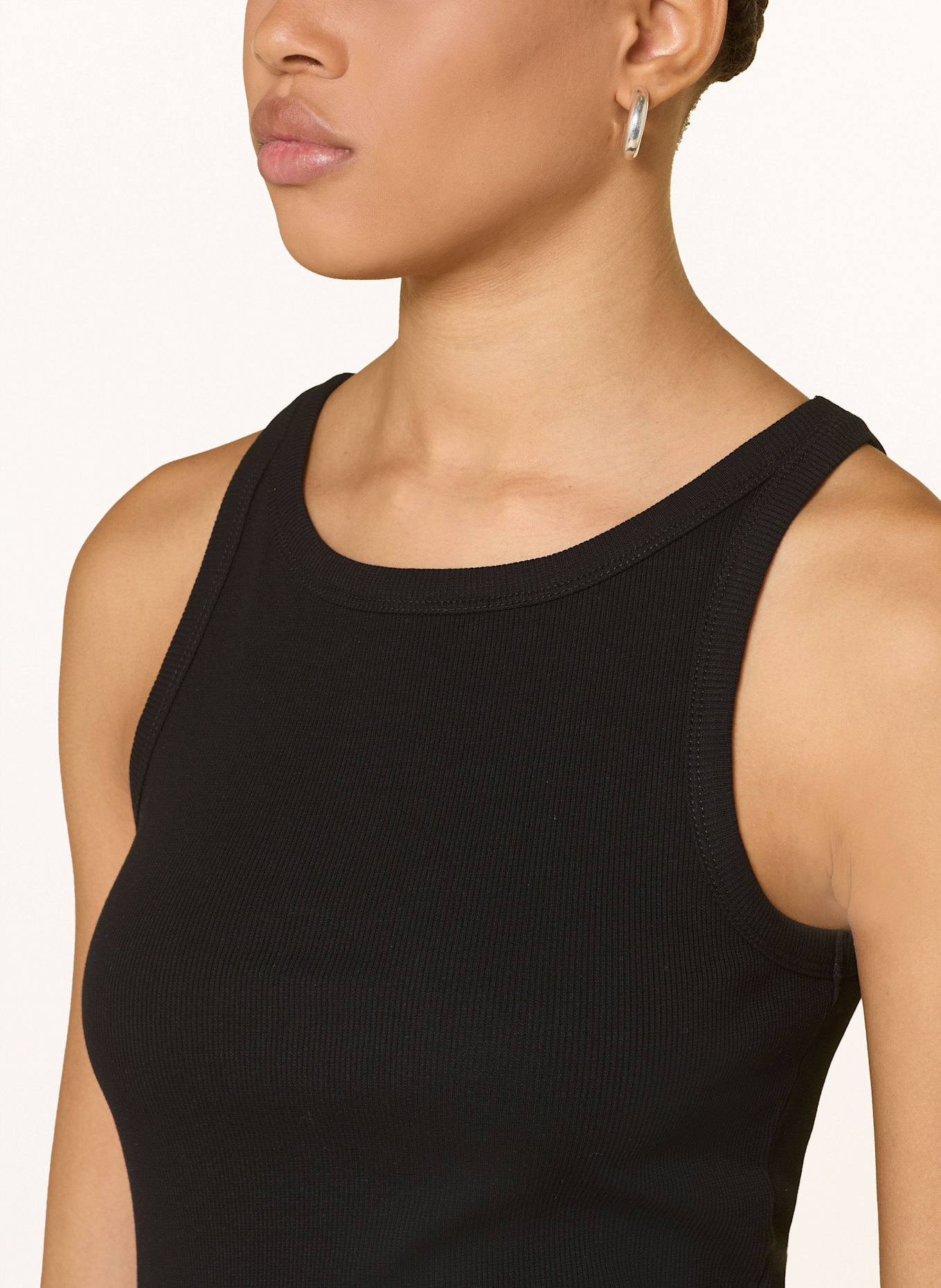 GESTUZ Top DREWGZ: SCHWARZ