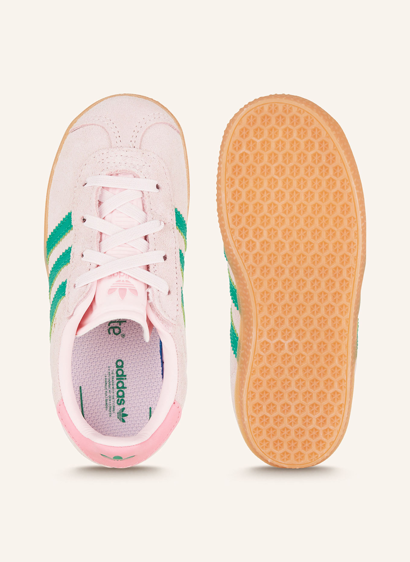 adidas Originals Sneaker GAZELLE CF EL I: ROSA/ GRÜN