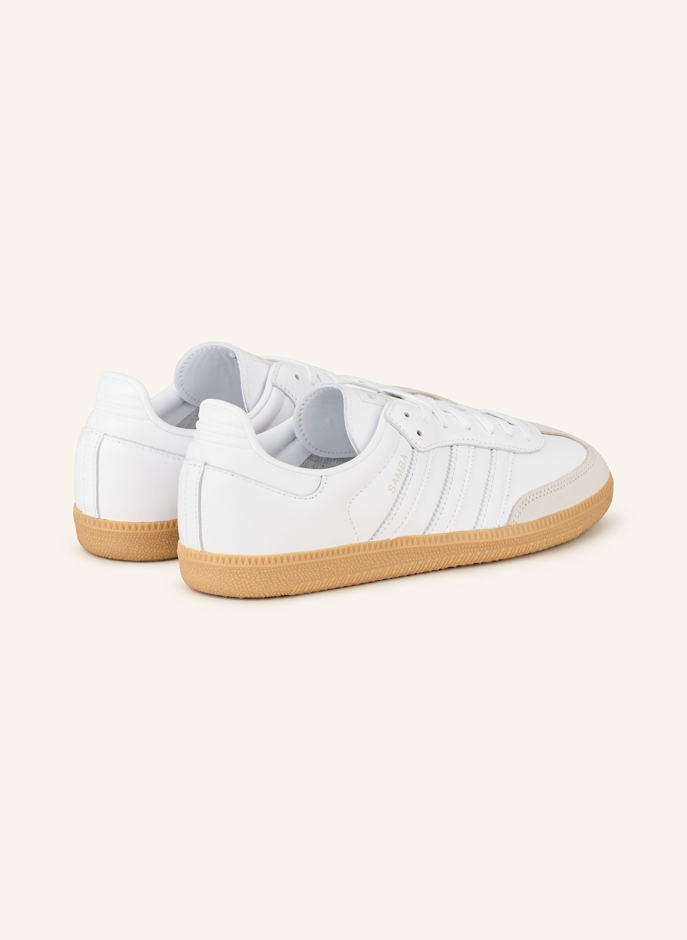 adidas Originals Sneaker SAMBA OG: WIT / TAUPE