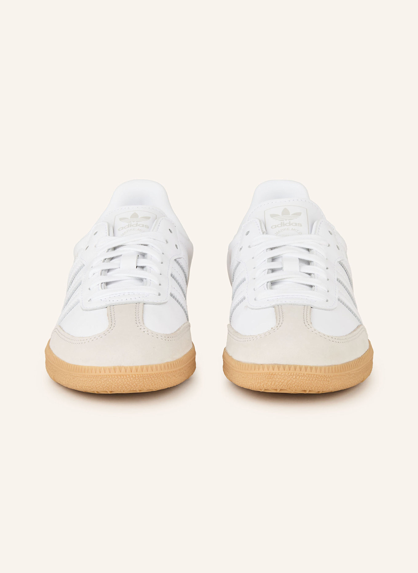 adidas Originals Sneaker SAMBA OG: WIT / TAUPE