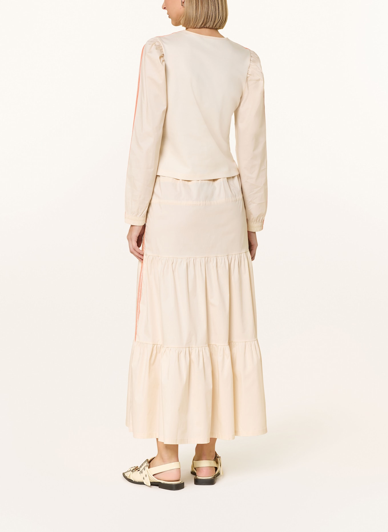 adidas Originals Blouse ORIGINALS SUMMER GLOW: ECRU / ORANGE