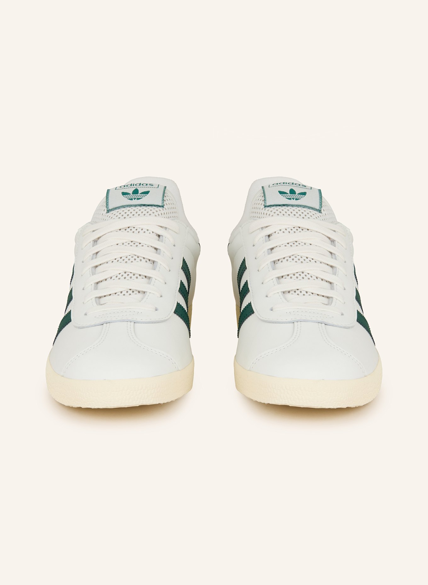 adidas Originals Sneaker GAZELLE: ECRU/ WEISS/ GRÜN