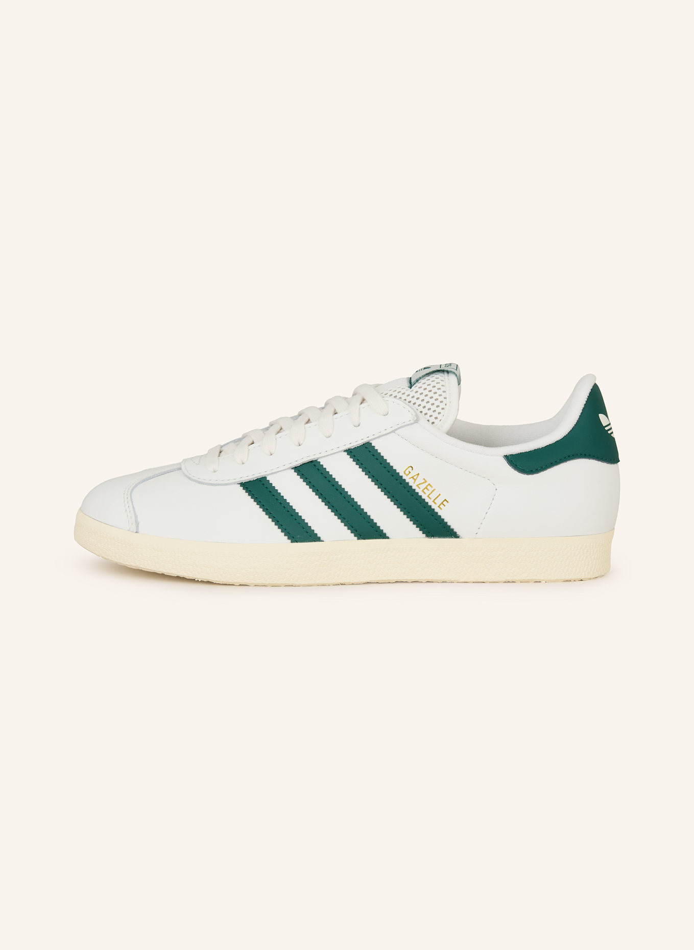 adidas Originals Sneaker GAZELLE: ECRU/ WEISS/ GRÜN