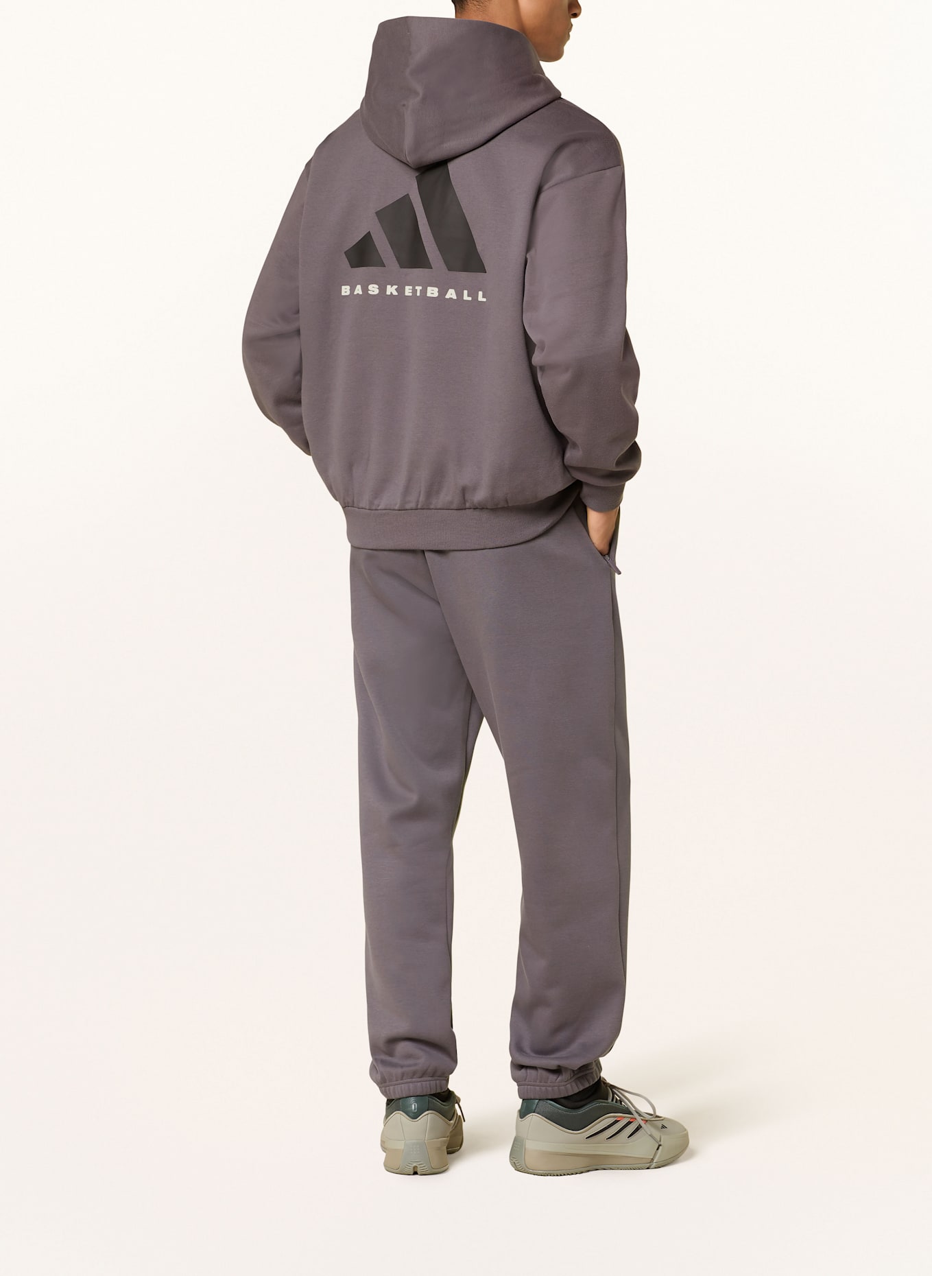 adidas ecuador Originals BASKETBALL FLEECE hoodie: TAUPE