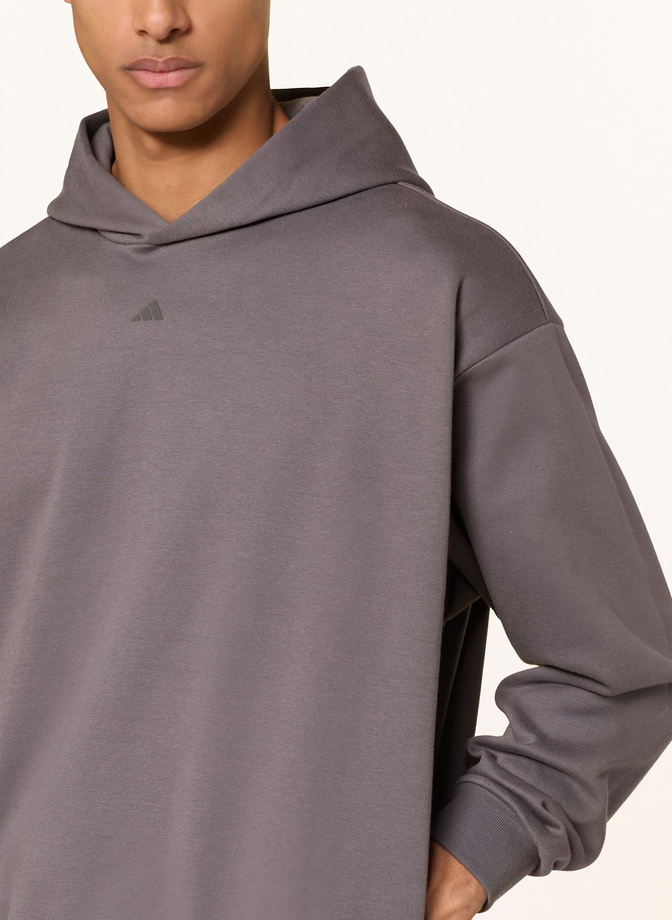 adidas ecuador Originals BASKETBALL FLEECE hoodie: TAUPE