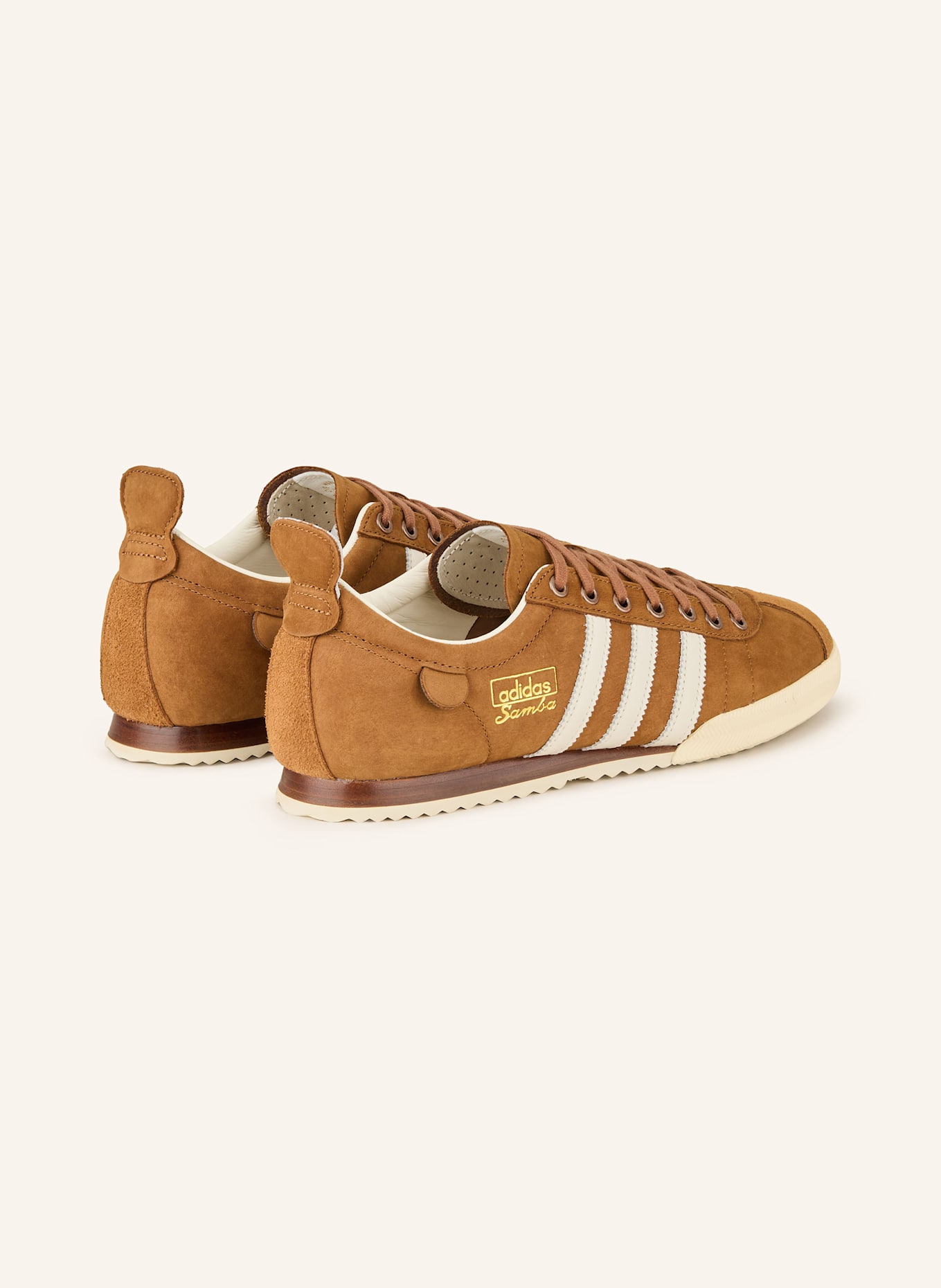 adidas Originals Sneakersy SAMBA 62: KOŇAKOVÁ / BÍLÁ