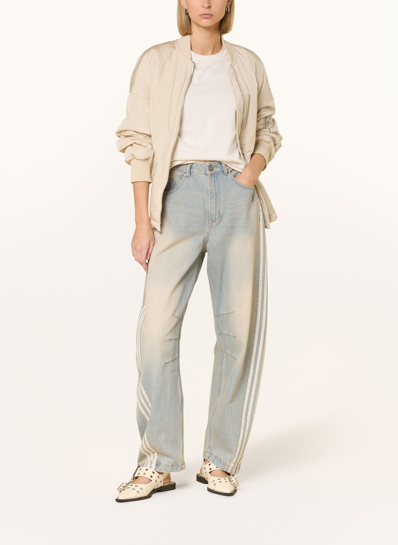 adidas Originals Barrel Jeans ADILENIUM SEASON 3 BANANA