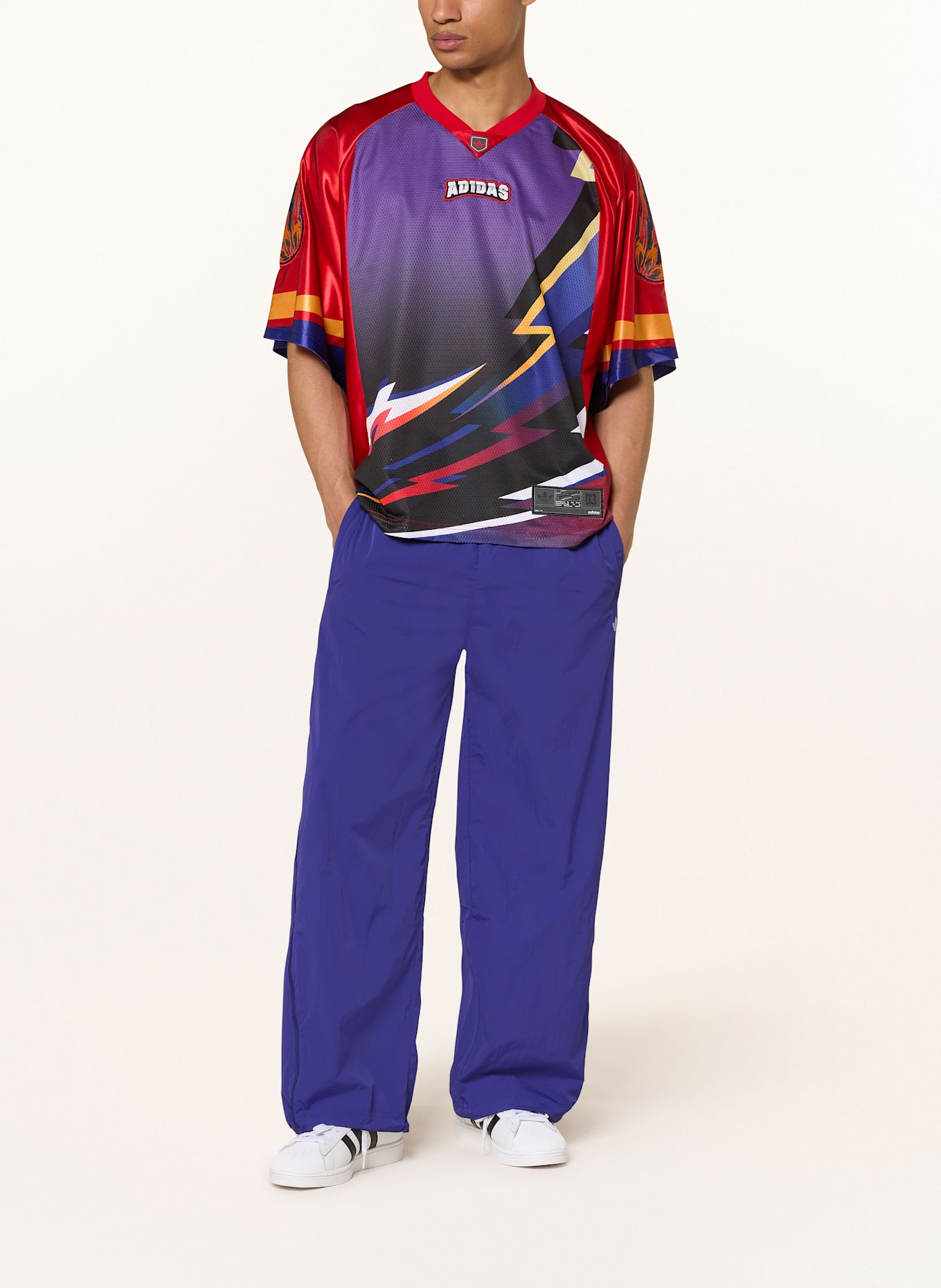adidas Originals Track Pants ADILENIUM SEASON 3 OVSZD SUPERSTAR: BLAU