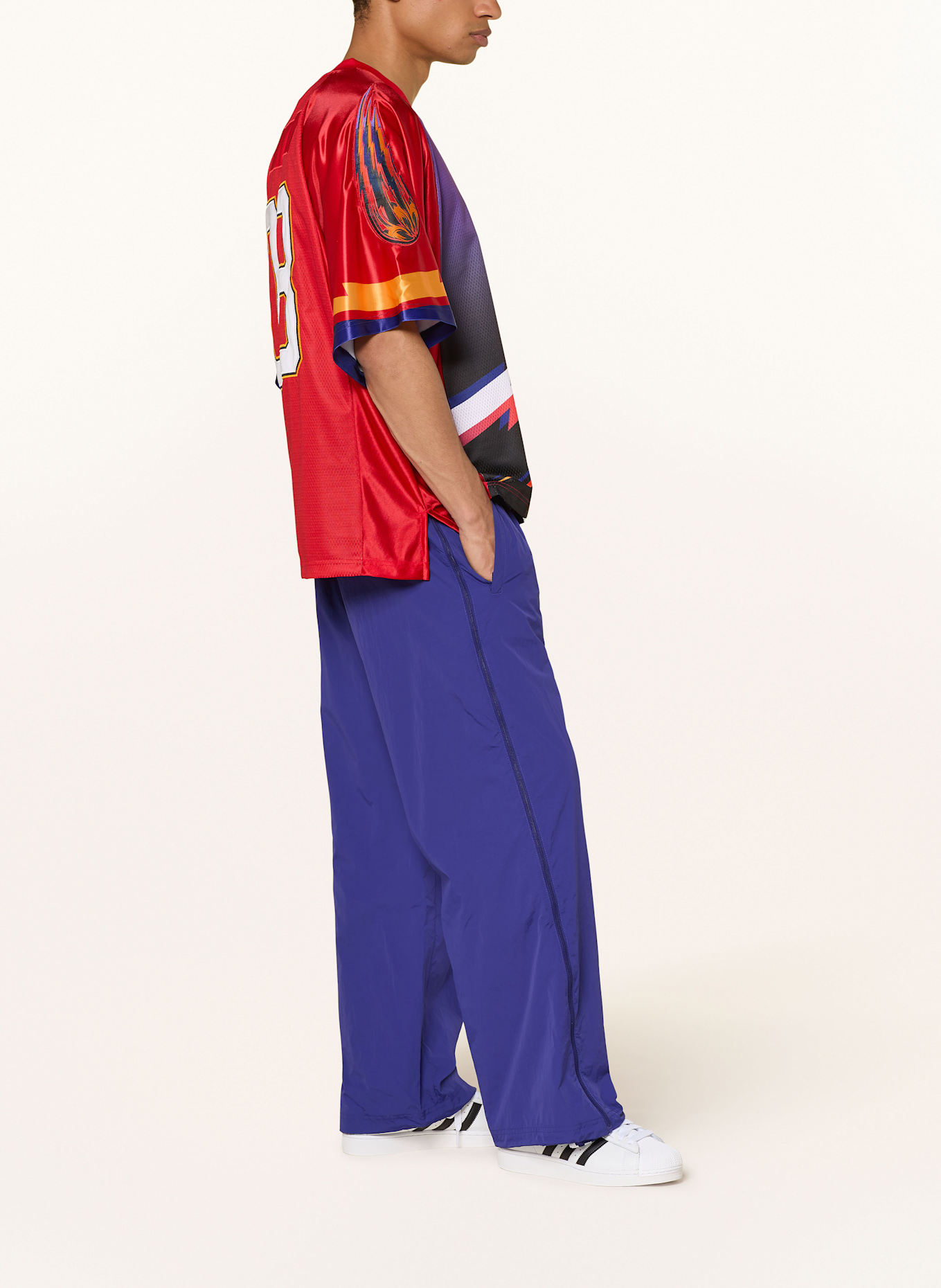adidas Originals Track Pants ADILENIUM SEASON 3 OVSZD SUPERSTAR: BLAU