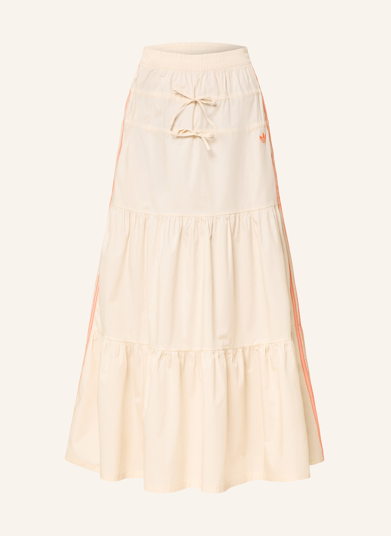 adidas Originals Skirt SUMMER GLOW in ecru/ orange