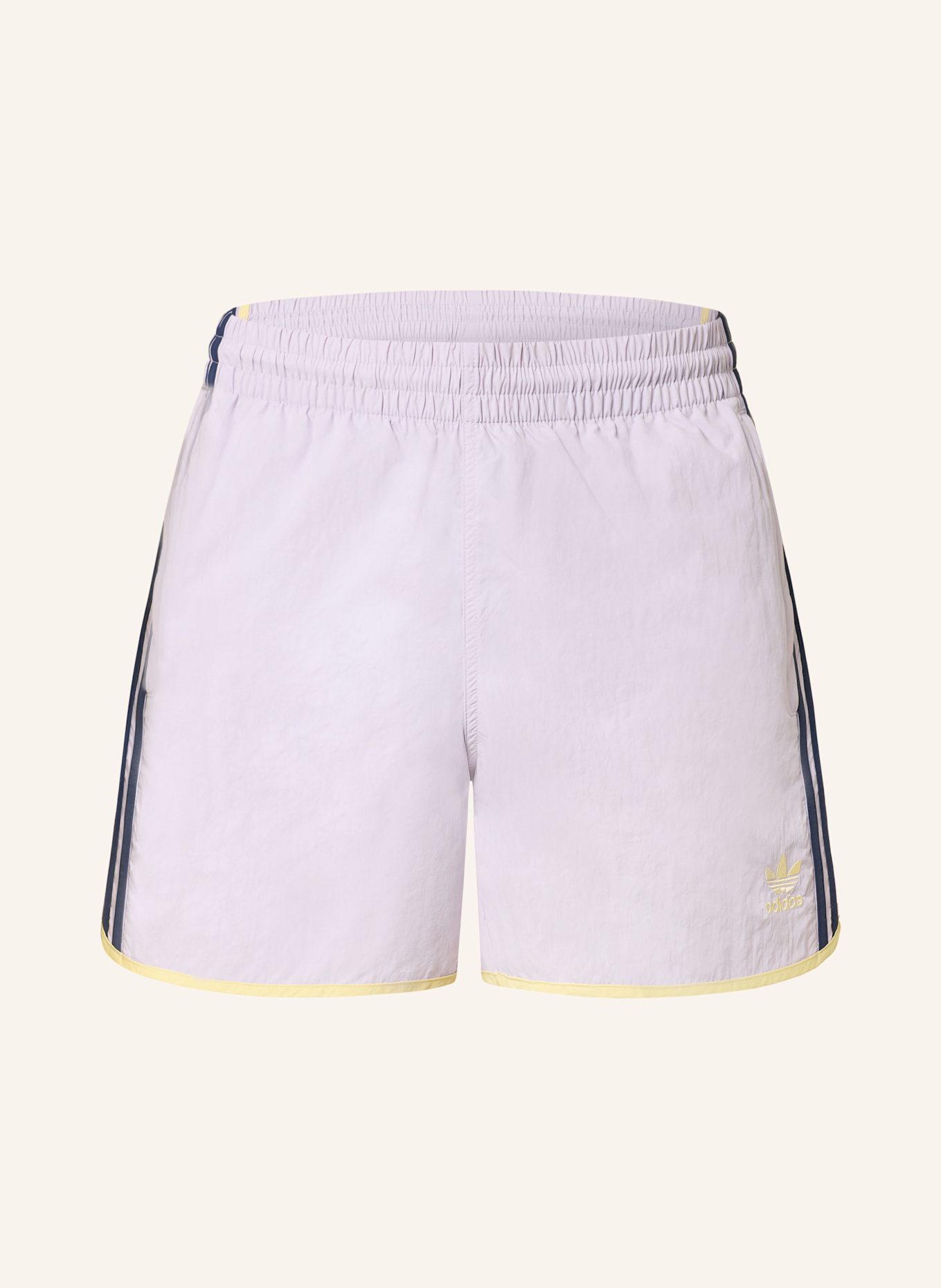 adidas Originals Short ADICOLOR CLASSIC SPRINTER: LILAS CLAIR / BLEU FONCÉ / JAUNE CLAIR