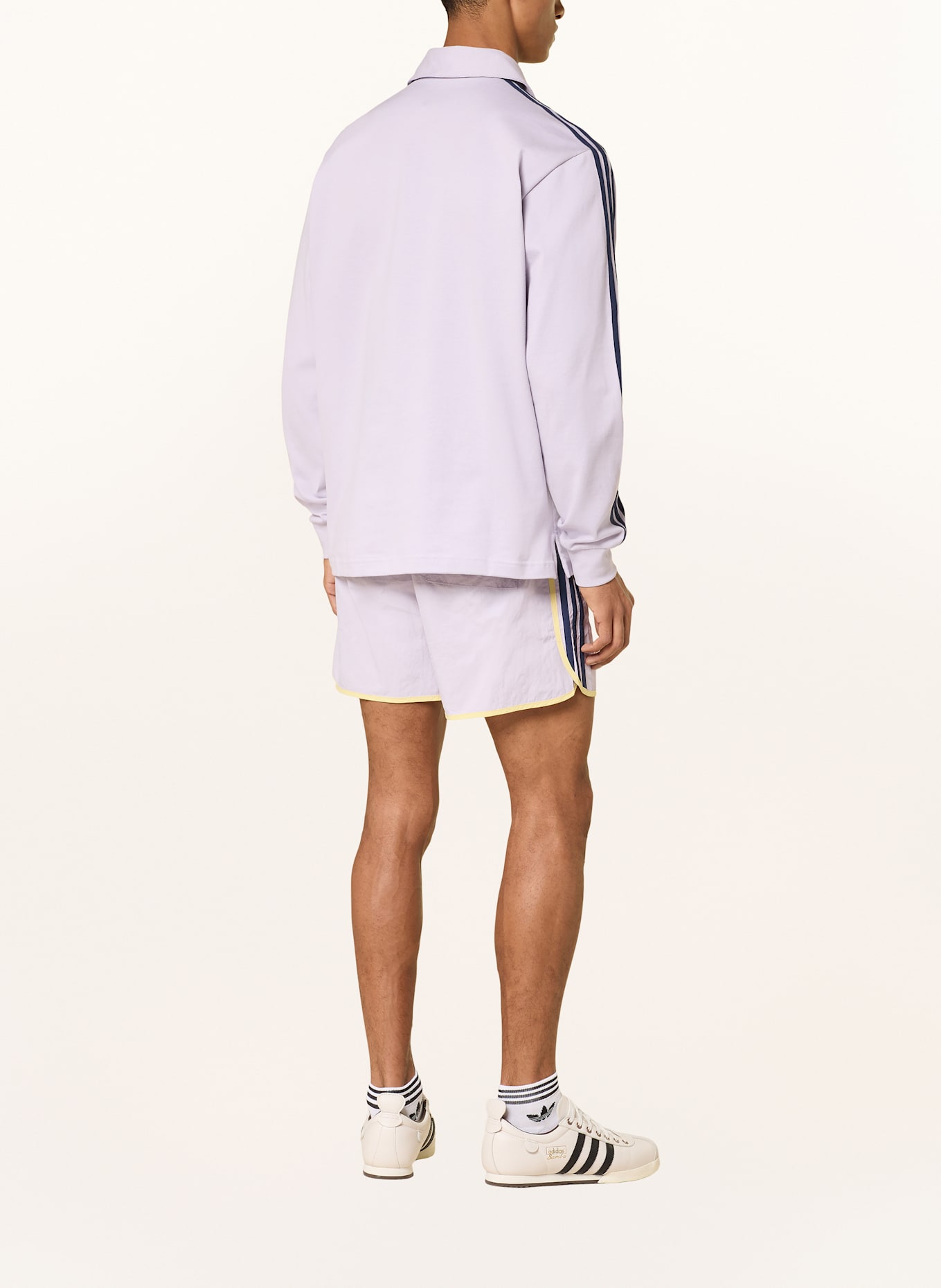 adidas Originals Short ADICOLOR CLASSIC SPRINTER: LILAS CLAIR / BLEU FONCÉ / JAUNE CLAIR