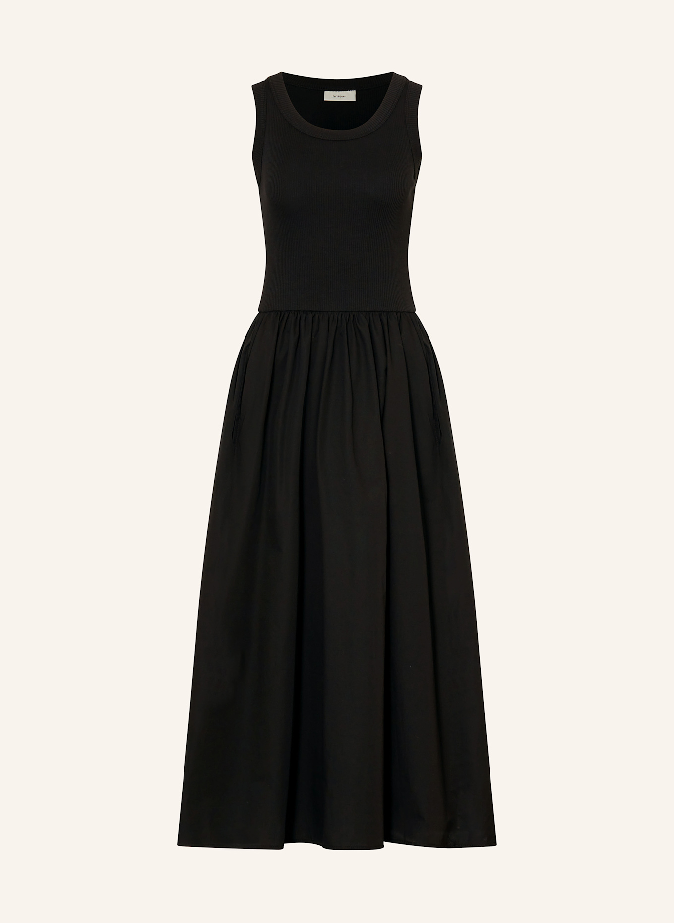 InWear Kleid DAGNAMAIW im Materialmix: SCHWARZ