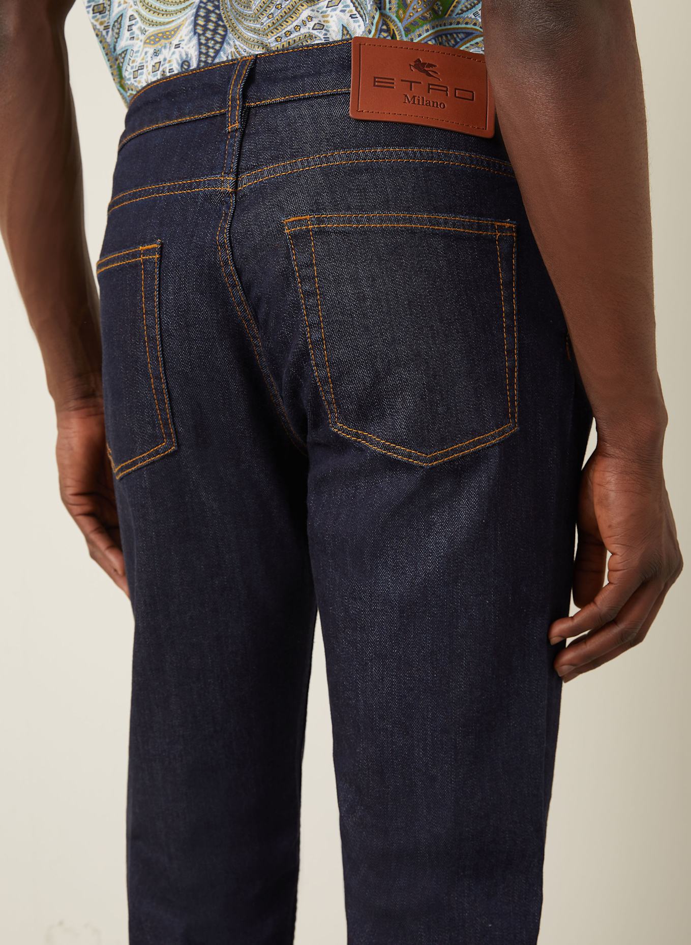 ETRO Jeansy regular fit: S9090 DARK BLUE