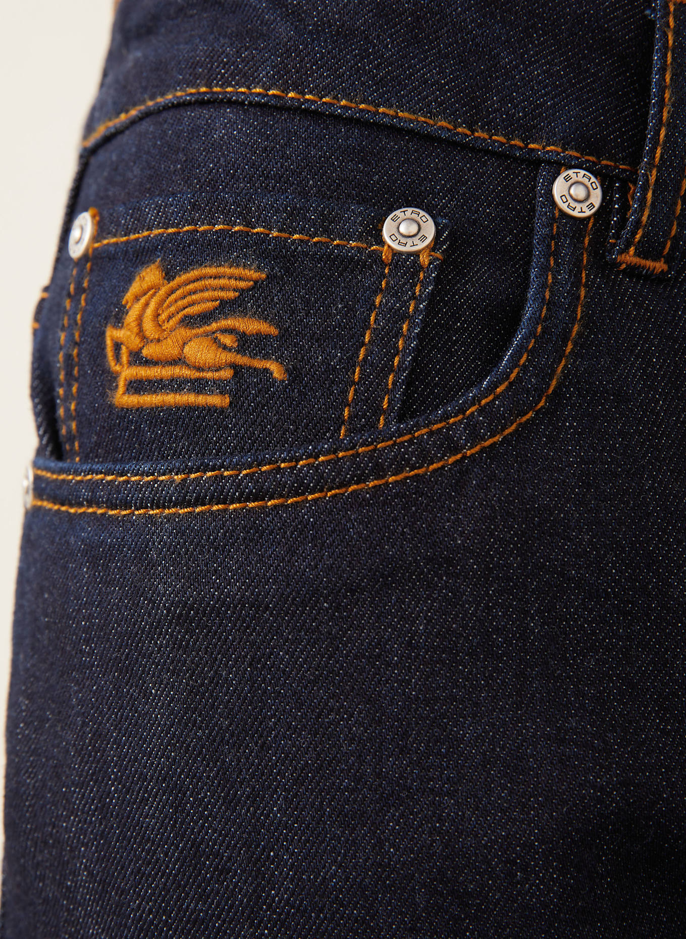 ETRO Jeansy regular fit: S9090 DARK BLUE