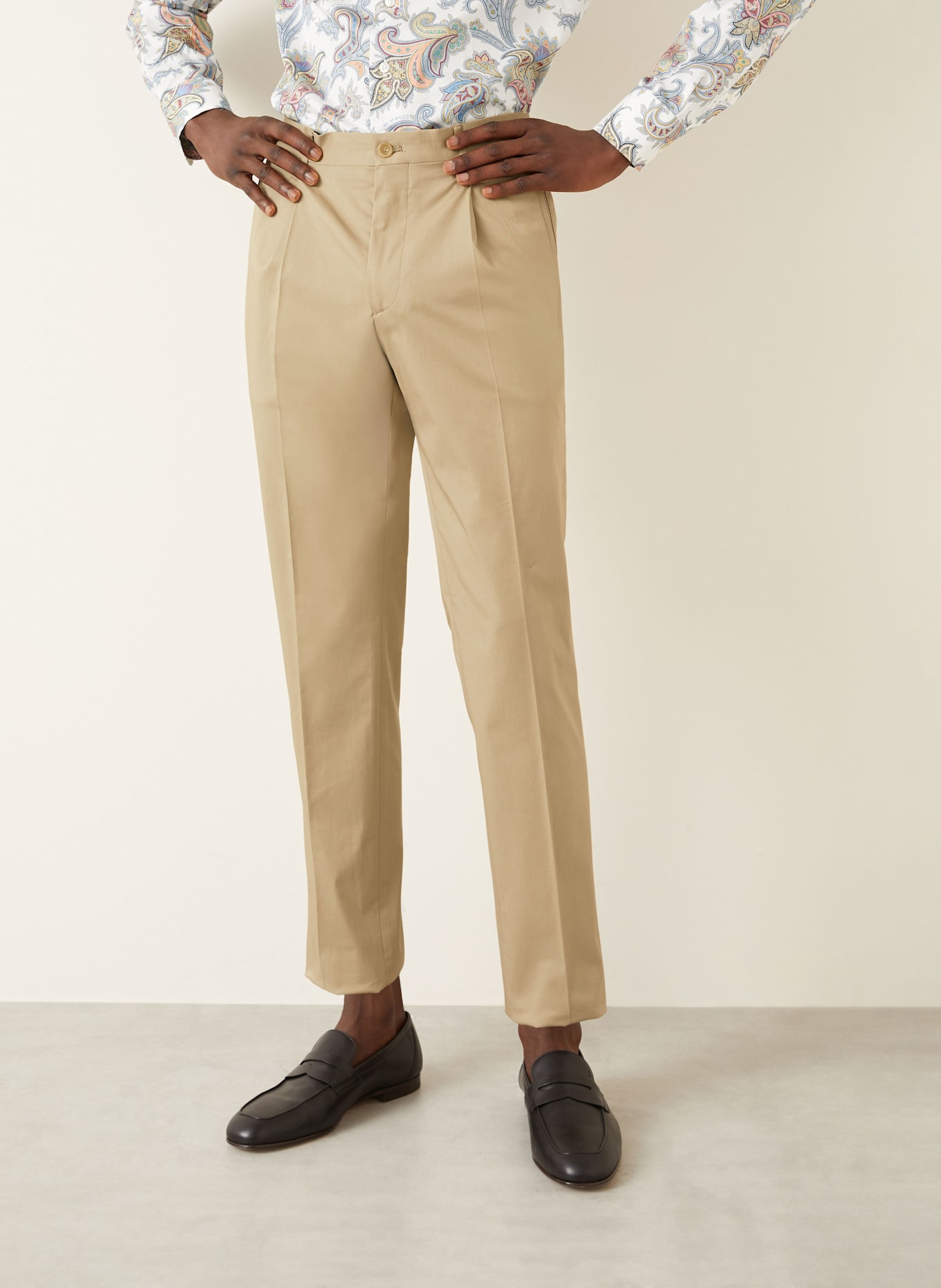 ETRO Chino Extra Slim Fit: BEIGE