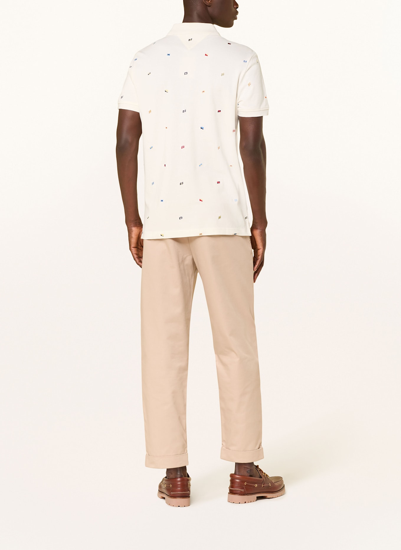 TOMMY HILFIGER Piqué-Poloshirt Regular Fit: ECRU