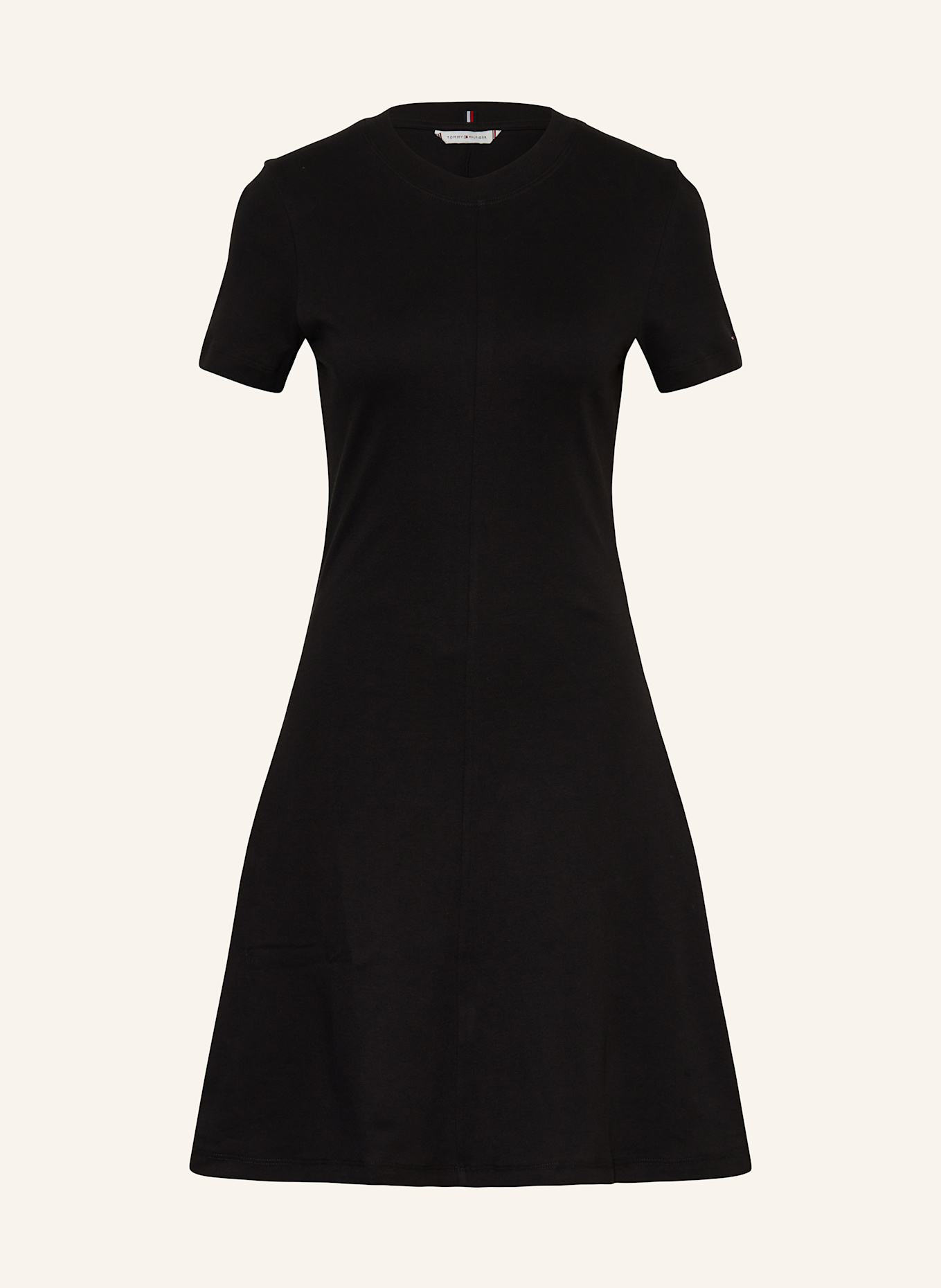 TOMMY HILFIGER Kleid: SCHWARZ