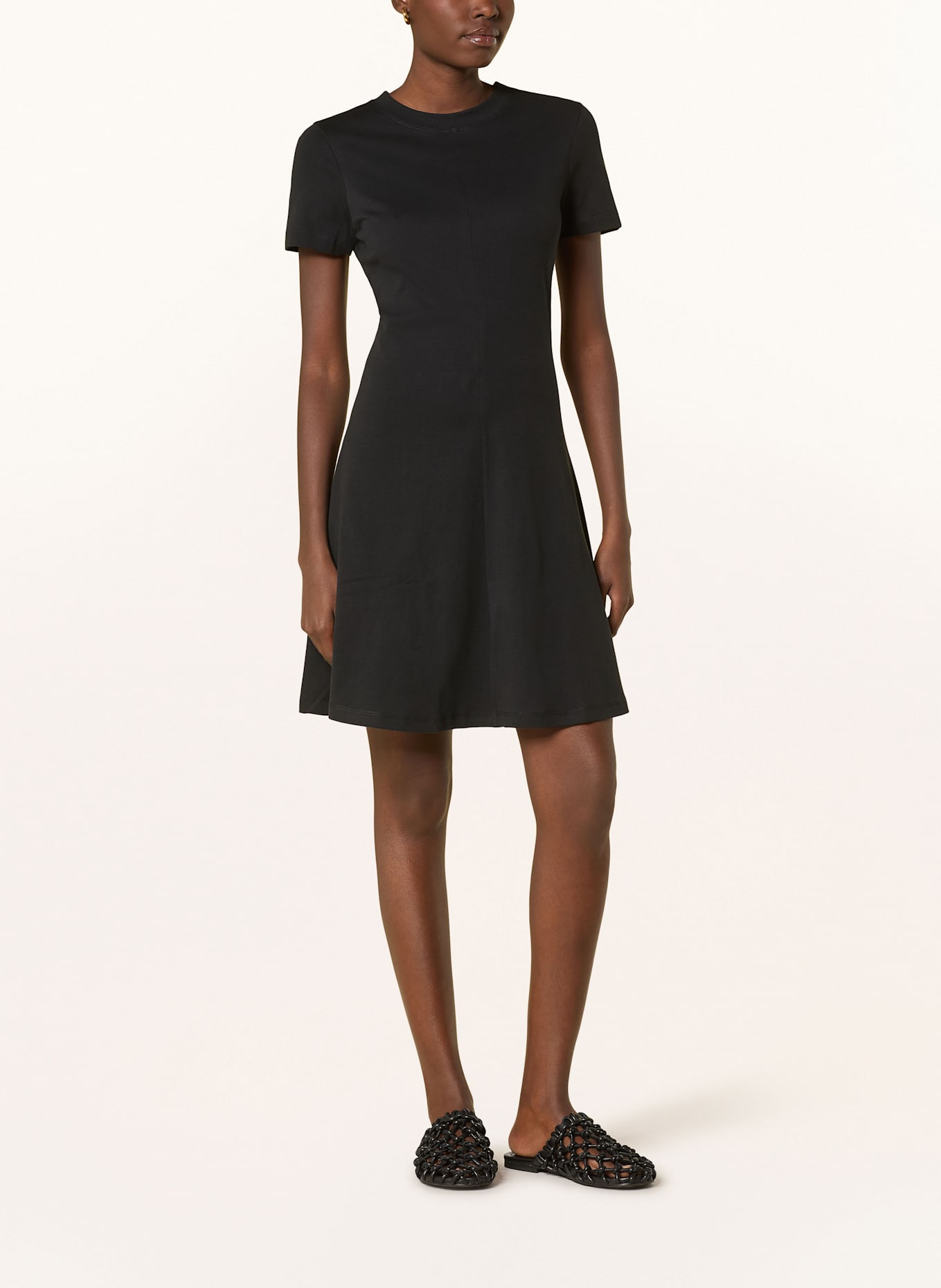 TOMMY HILFIGER Kleid: SCHWARZ