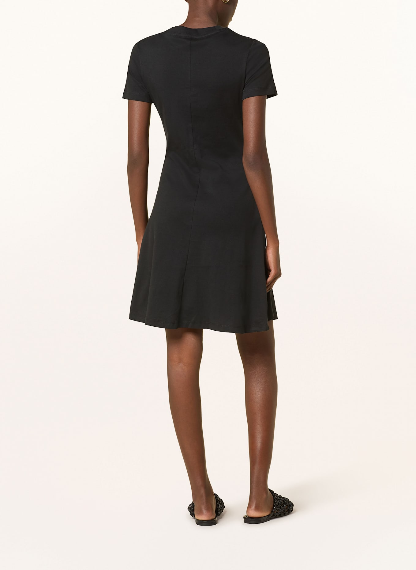 TOMMY HILFIGER Kleid: SCHWARZ