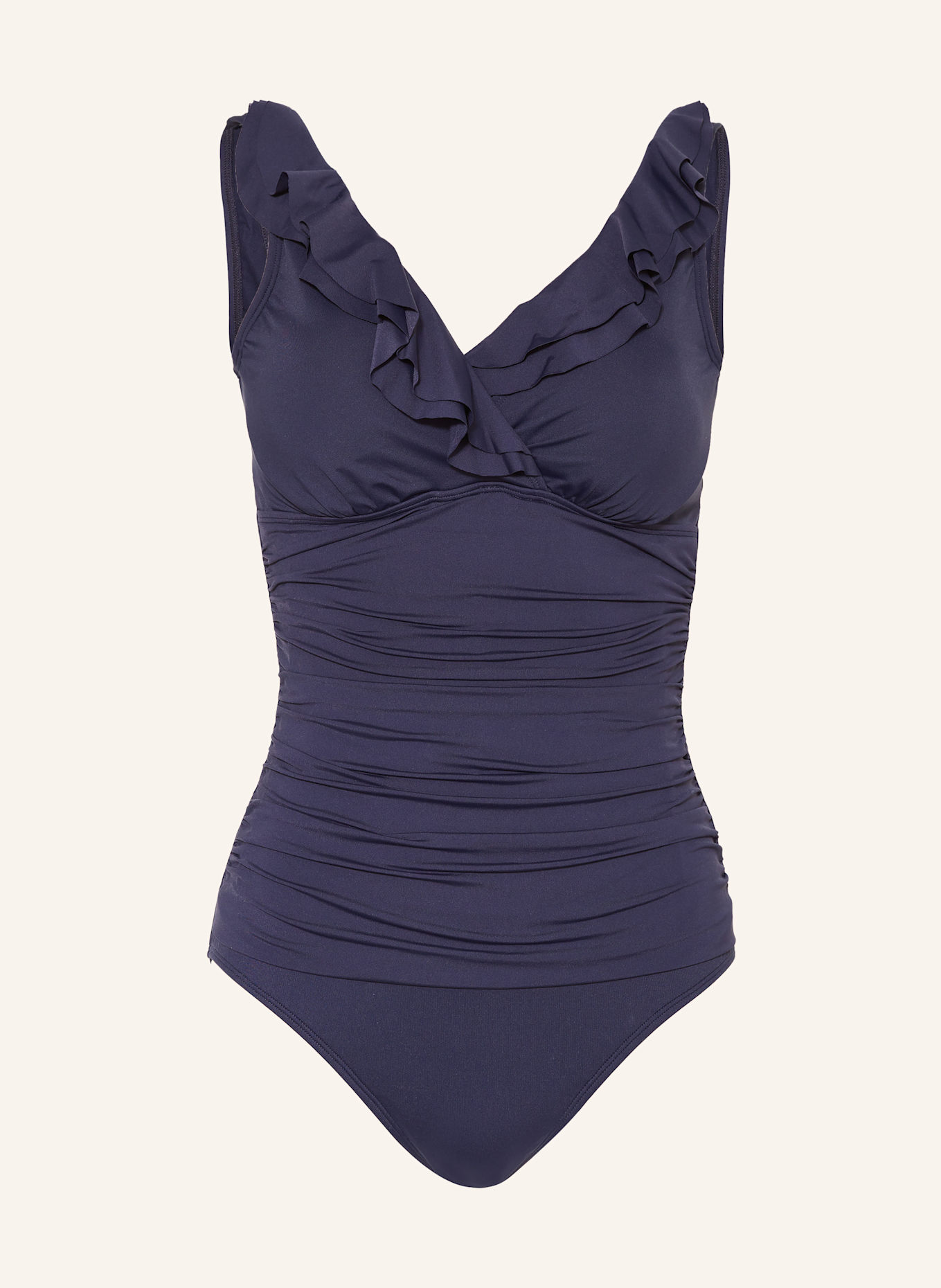 LAUREN RALPH LAUREN Bügel-Badeanzug LAUREN ESSENTIALS: DUNKELBLAU