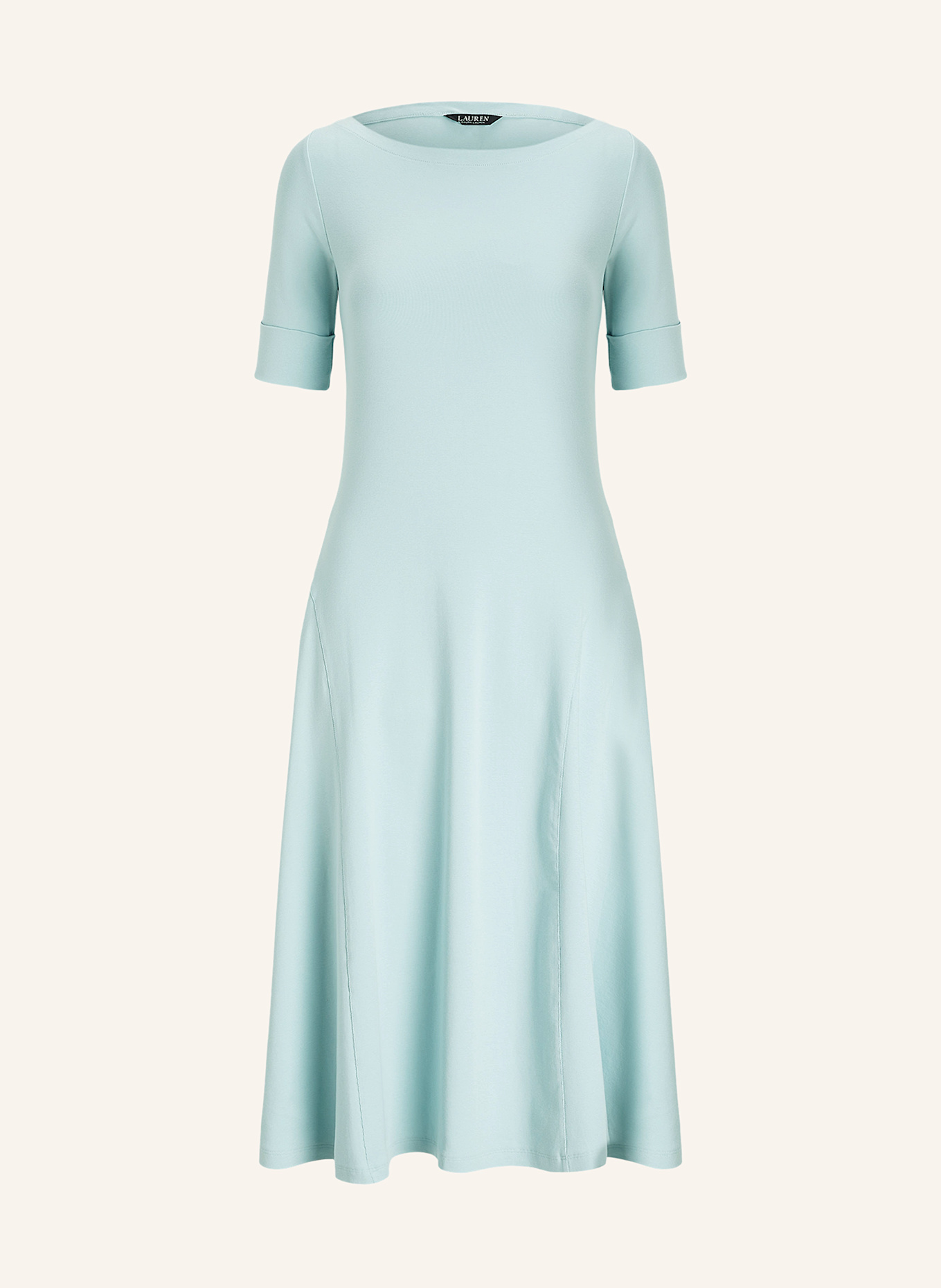 LAUREN RALPH LAUREN Jerseykleid: HELLBLAU